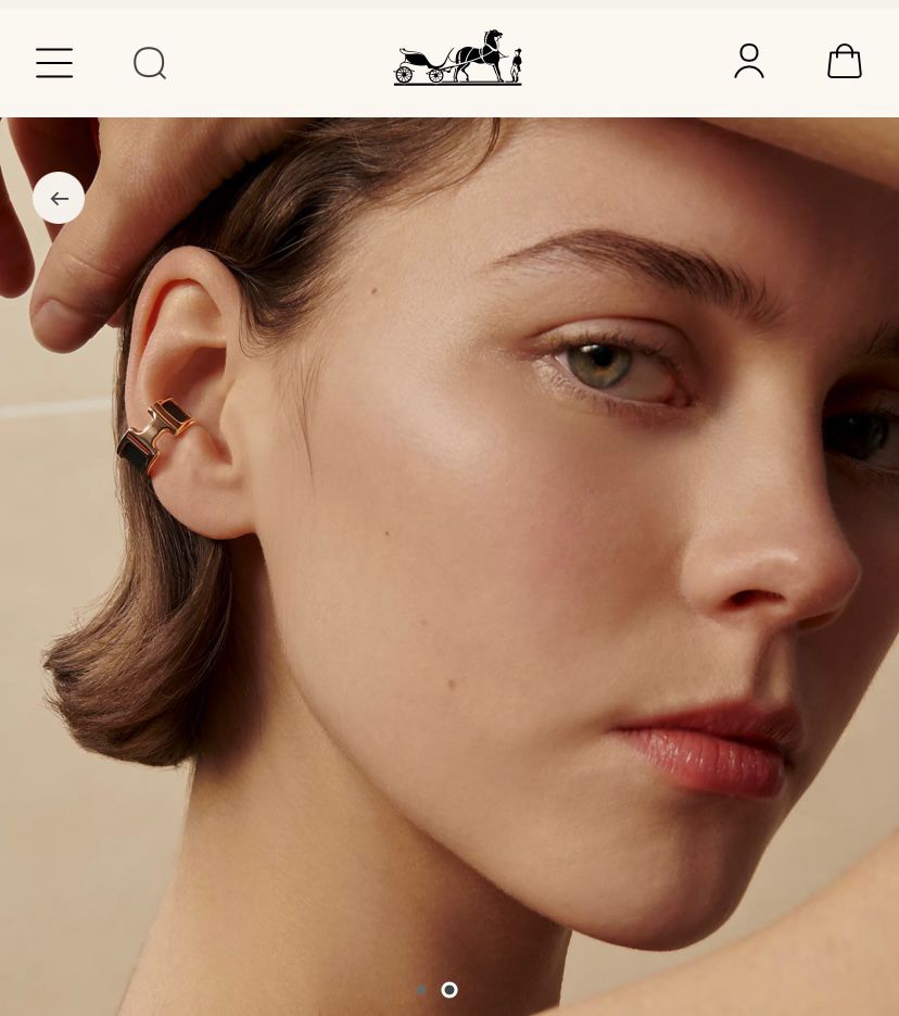 Hermes olympe ear cuff 耳骨夾