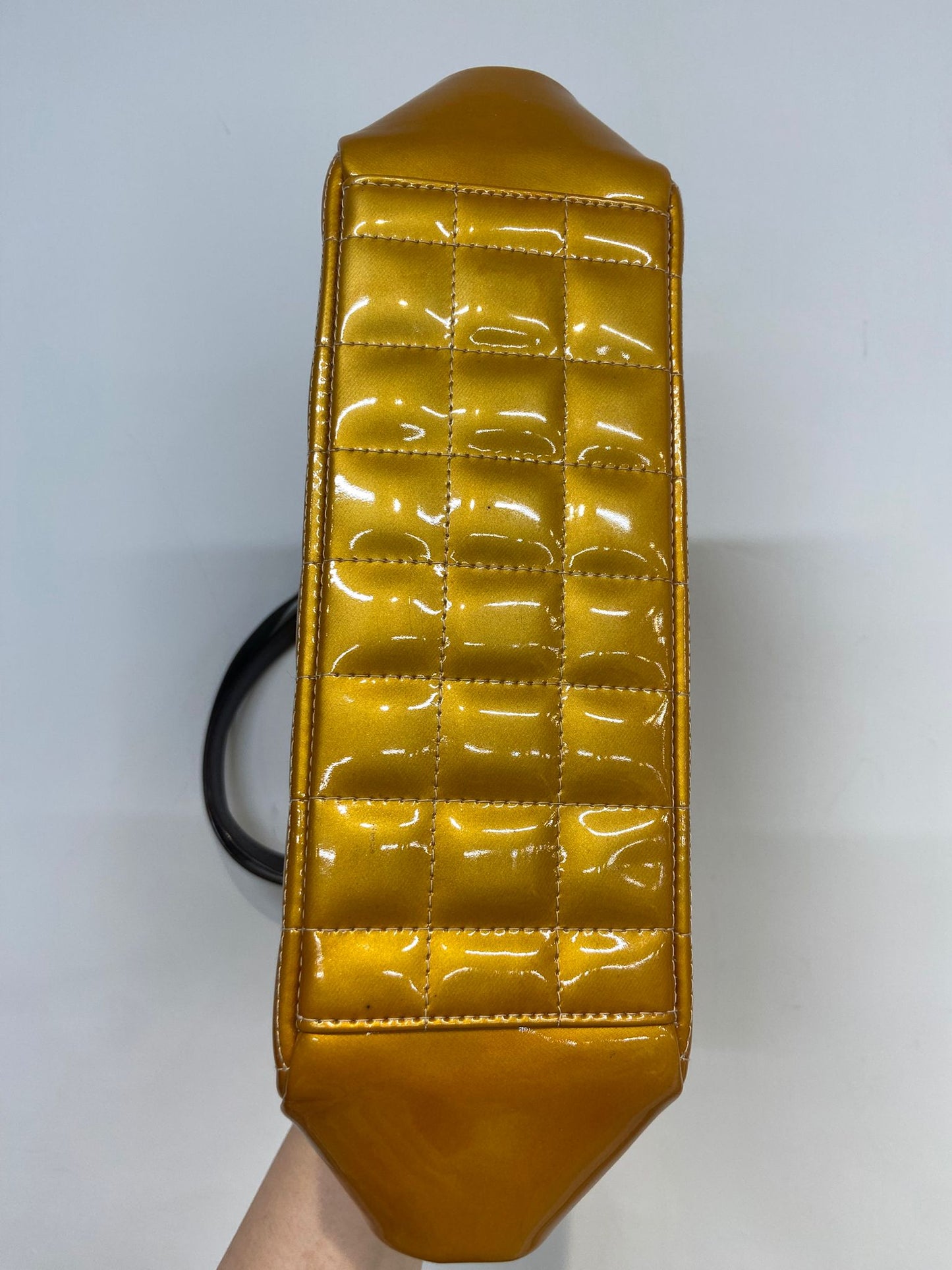 Chanel 漆皮手挽 腋下包