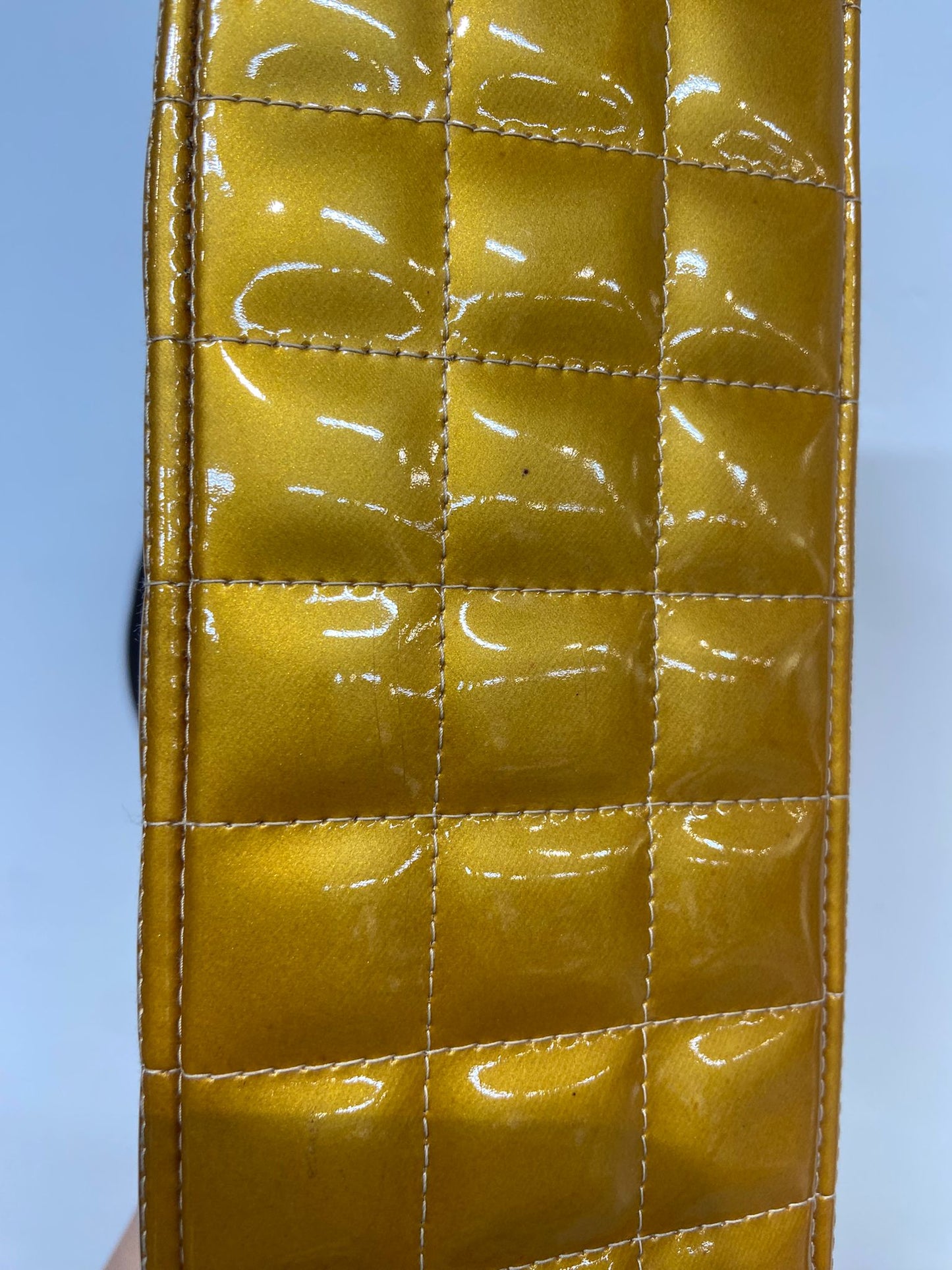 Chanel 漆皮手挽 腋下包