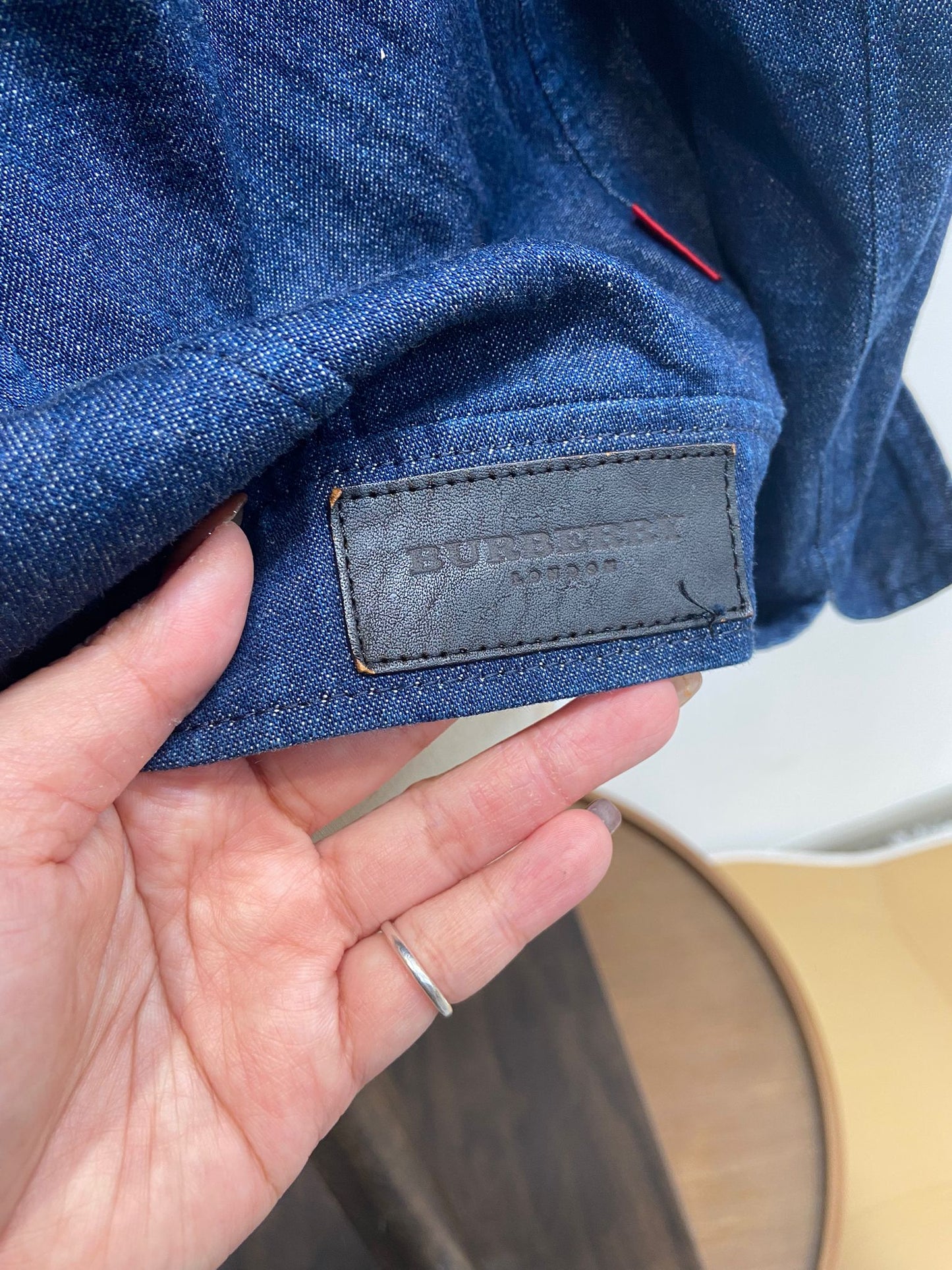 Burberry jeans 牛仔 外套