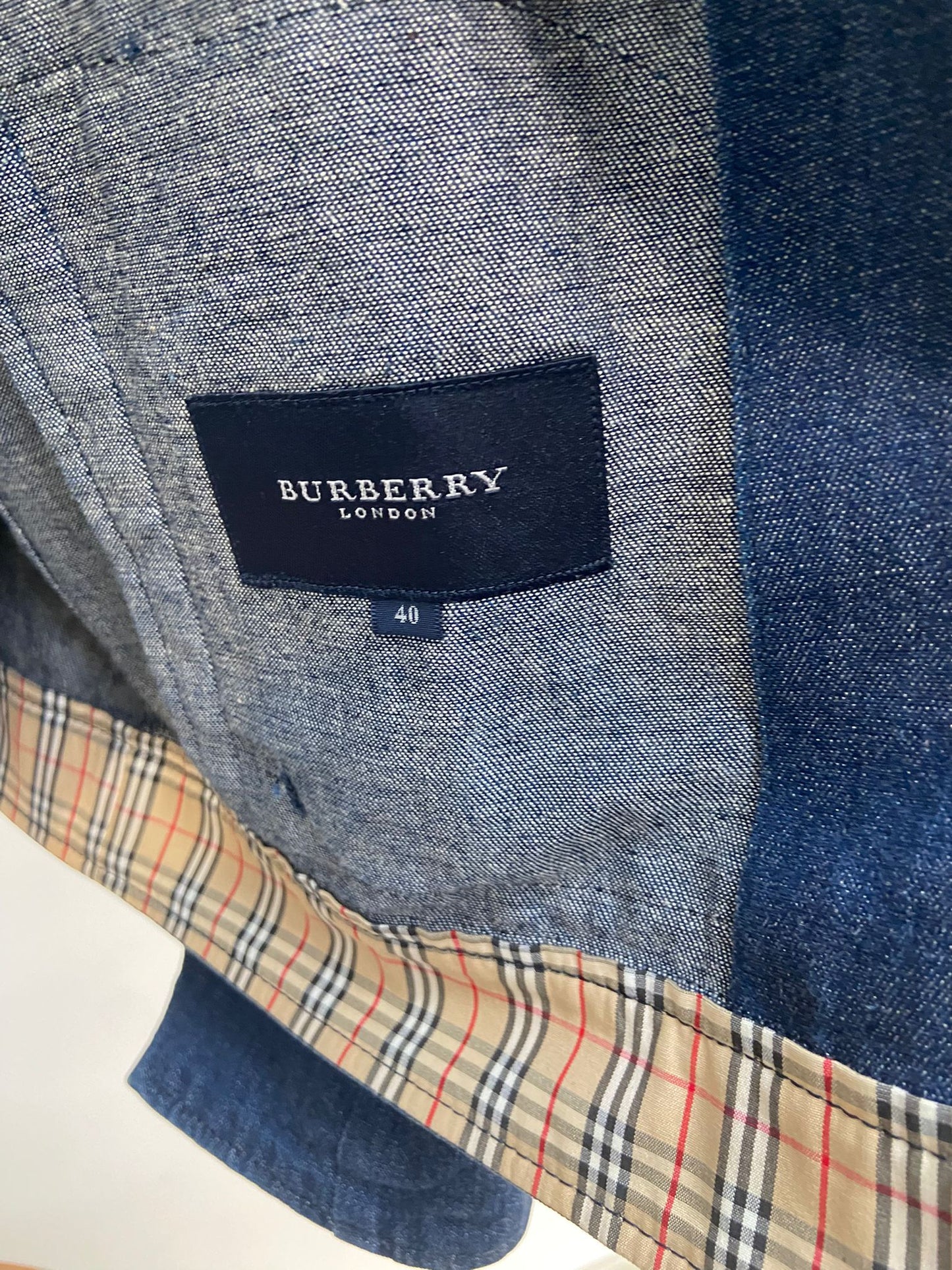 Burberry jeans 牛仔 外套