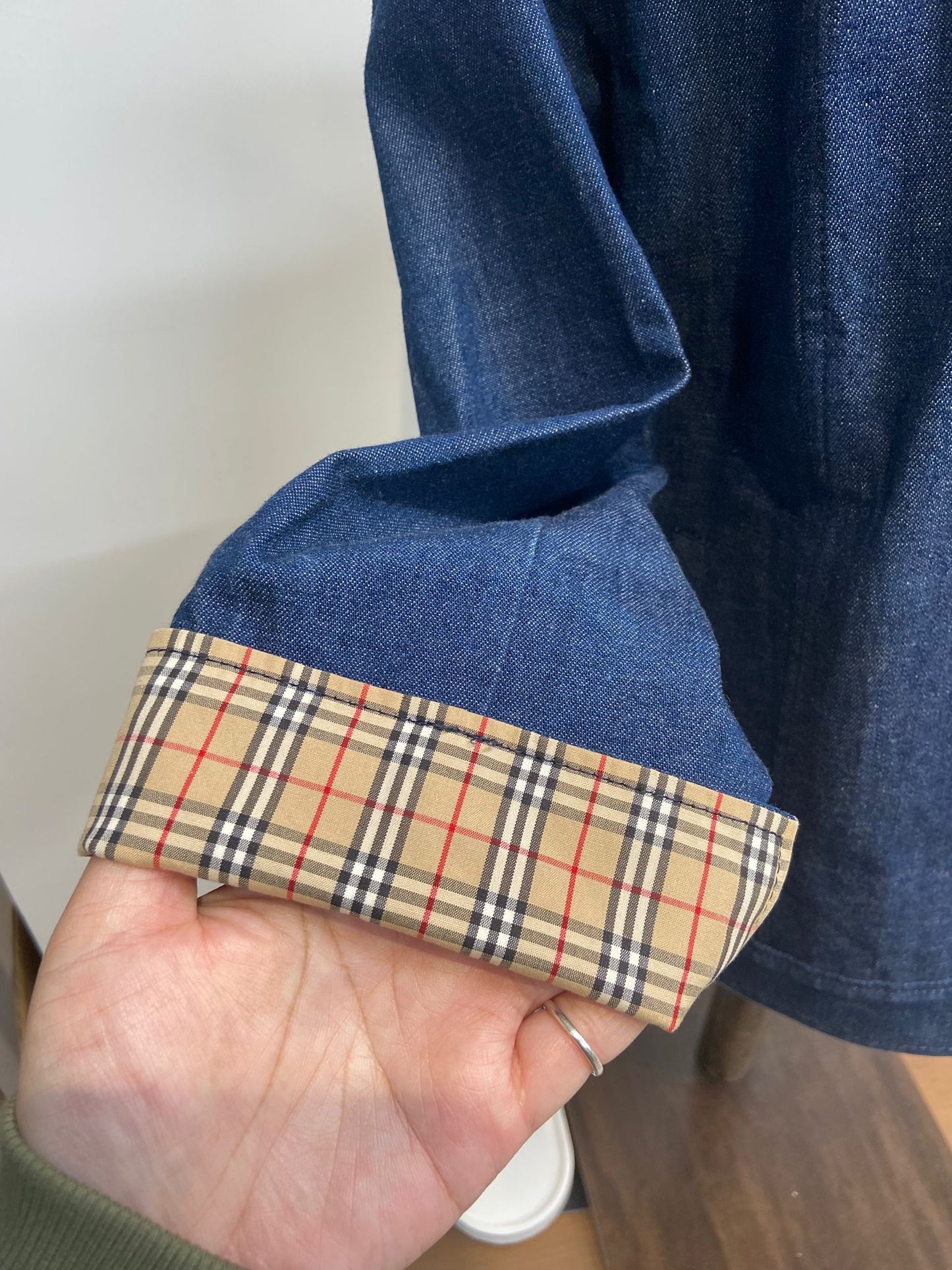 Burberry jeans 牛仔 外套