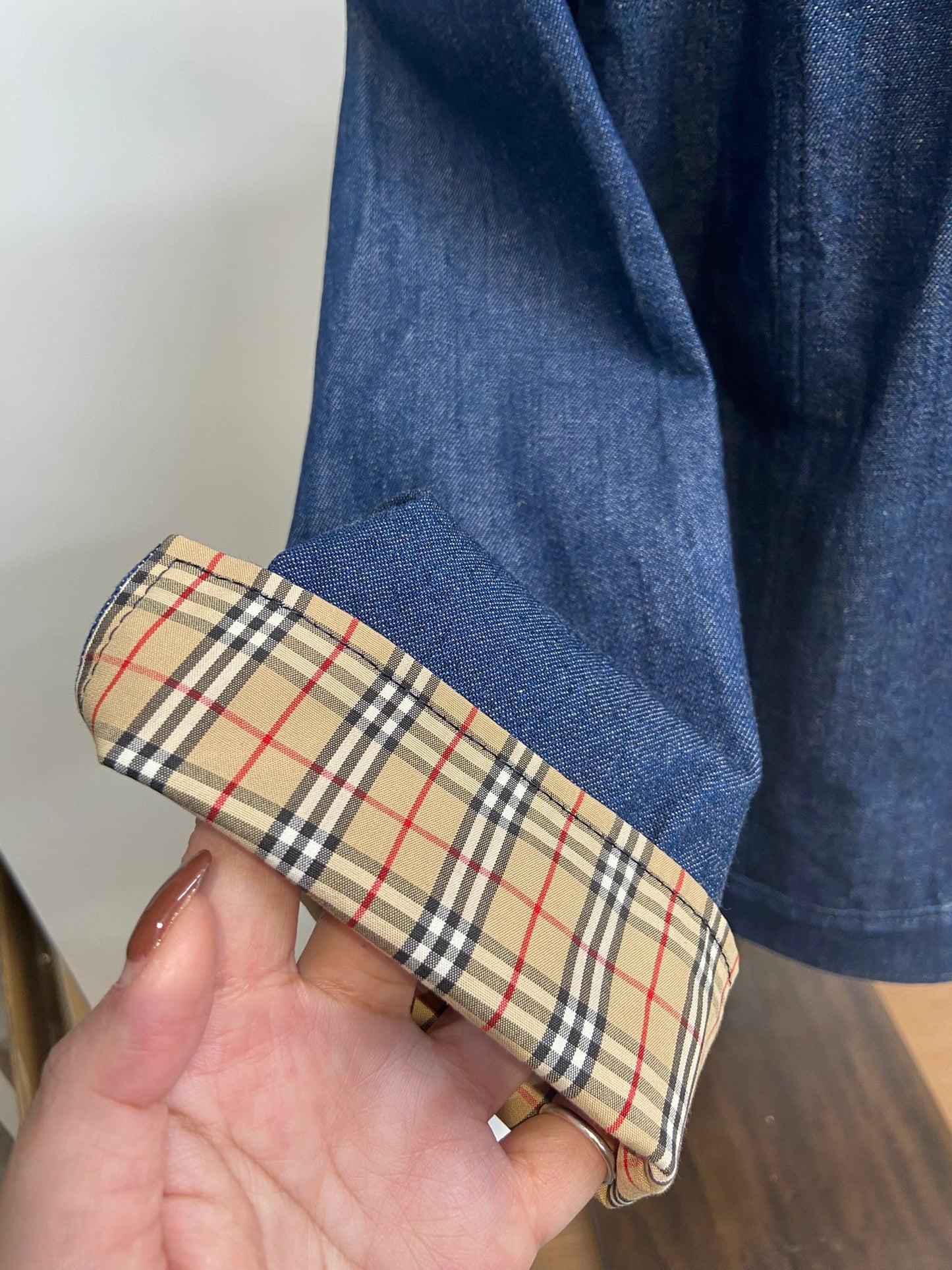 Burberry jeans 牛仔 外套