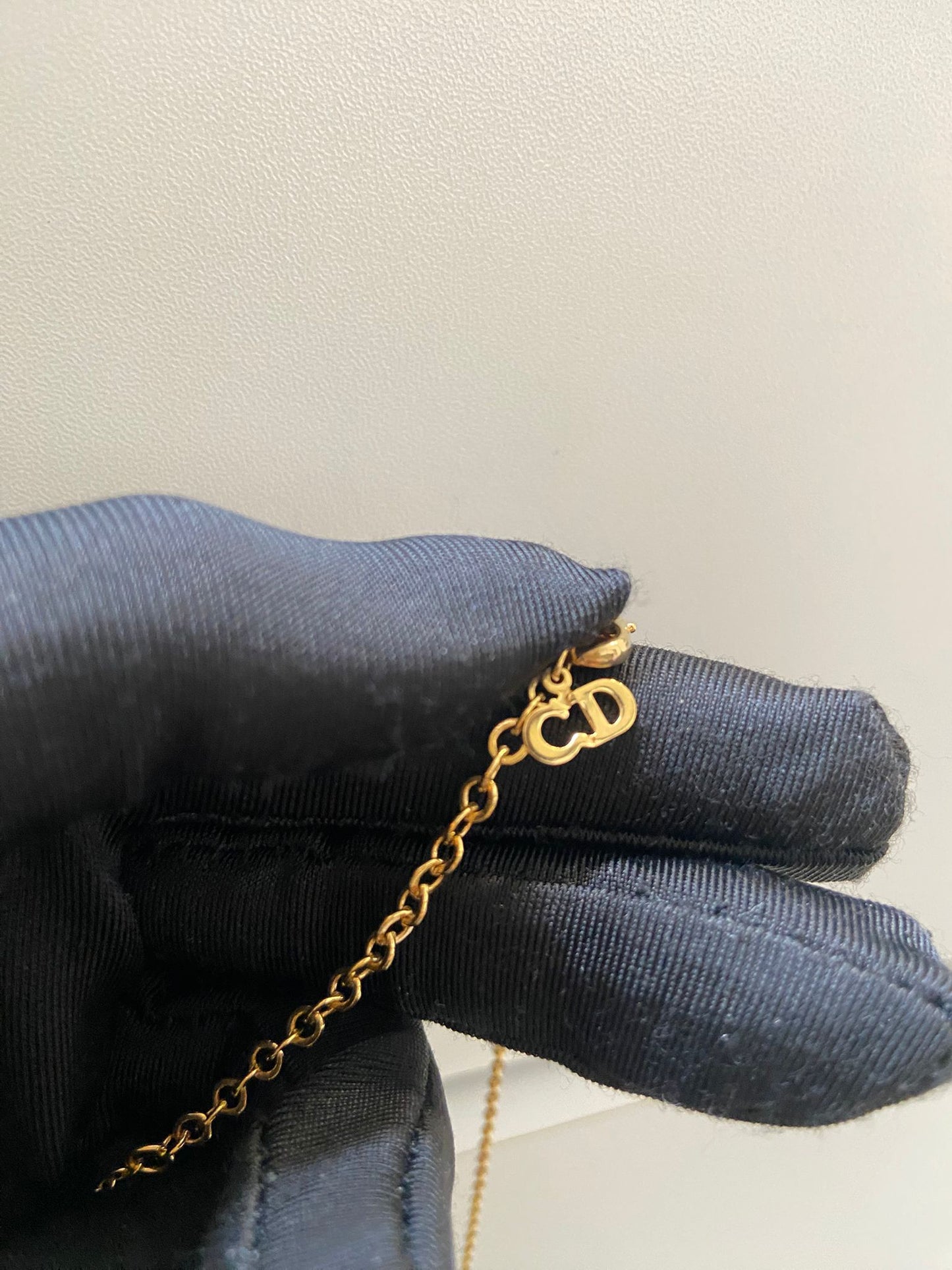 DIOR 心形CD有石頸鏈