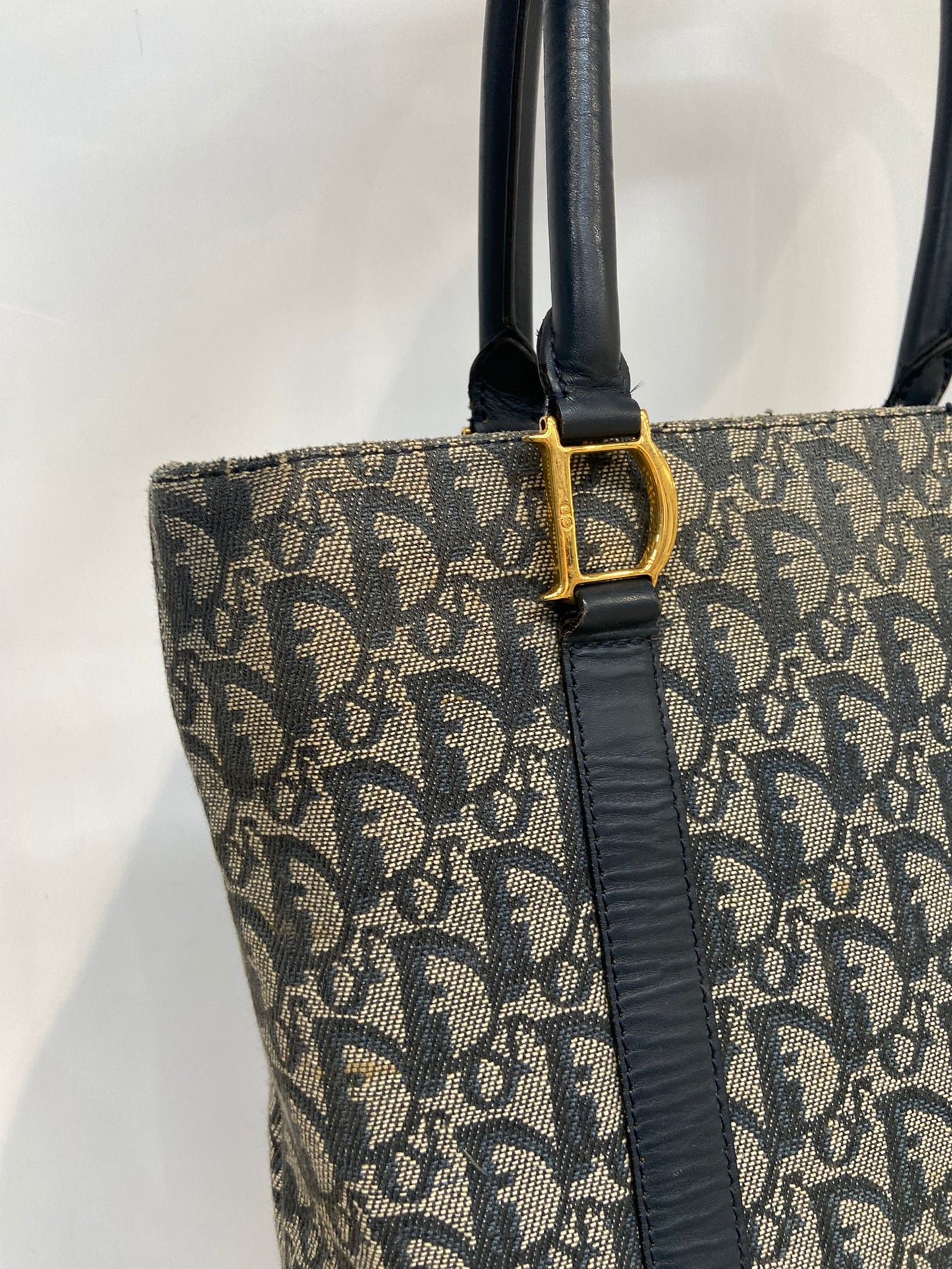 Dior 藍色老花Tote bag