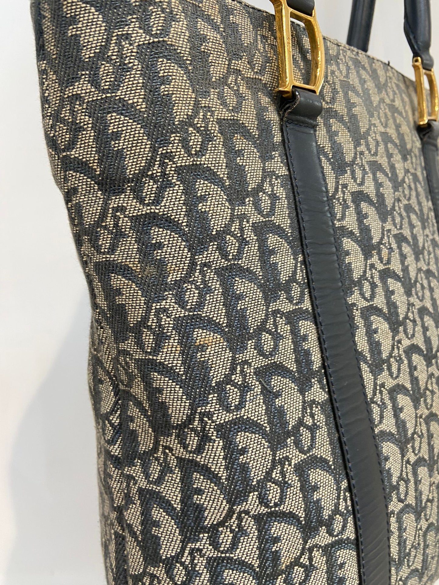 Dior 藍色老花Tote bag