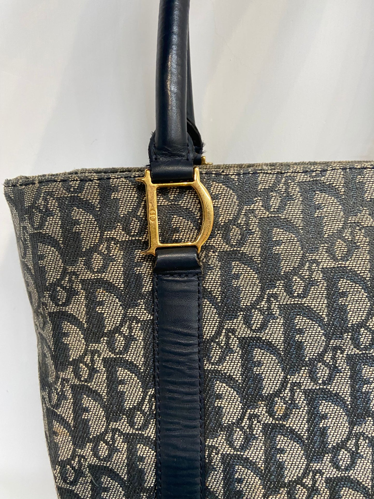 Dior 藍色老花Tote bag