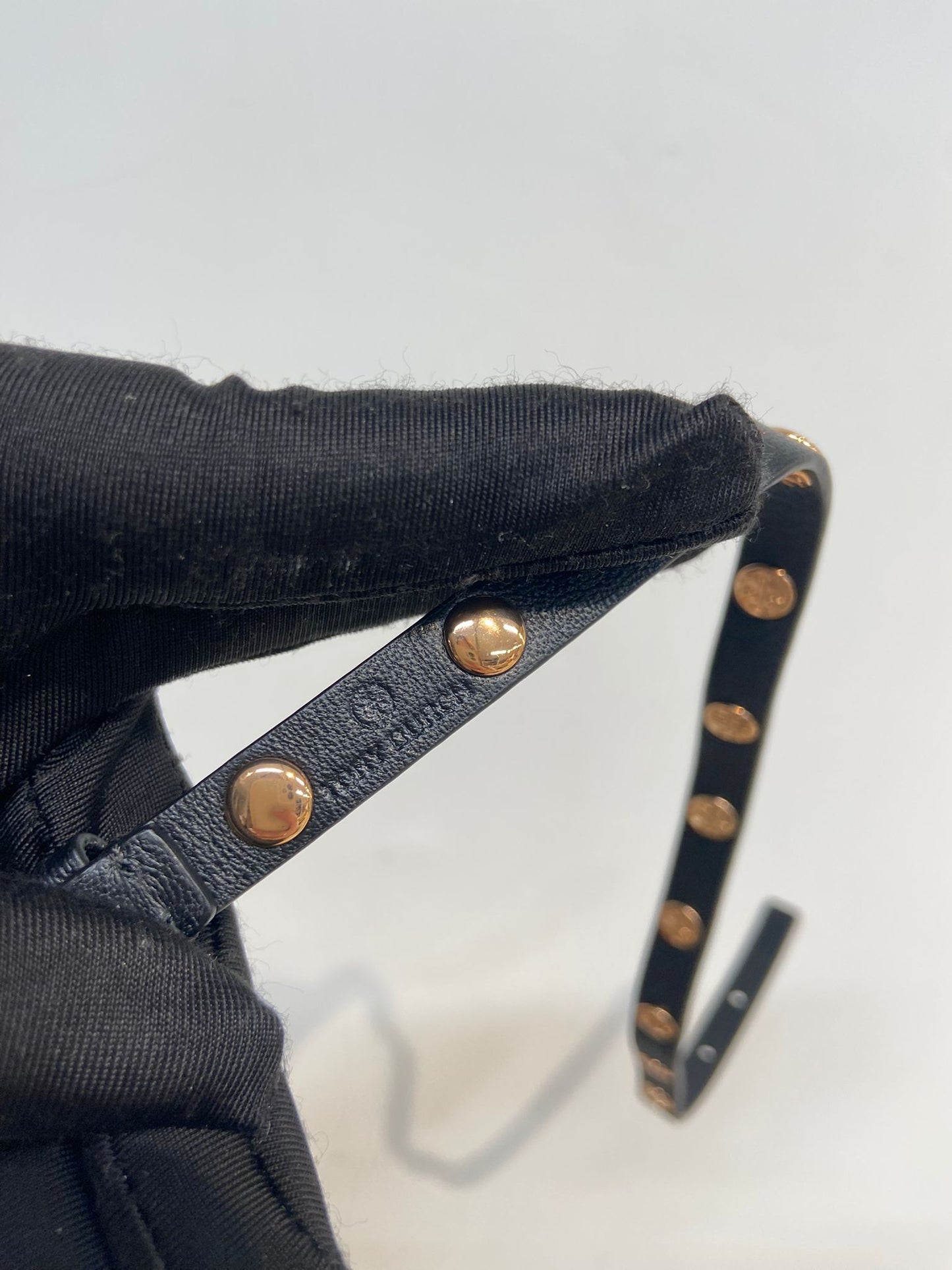 Tory burch 黑色雙圈手帶
