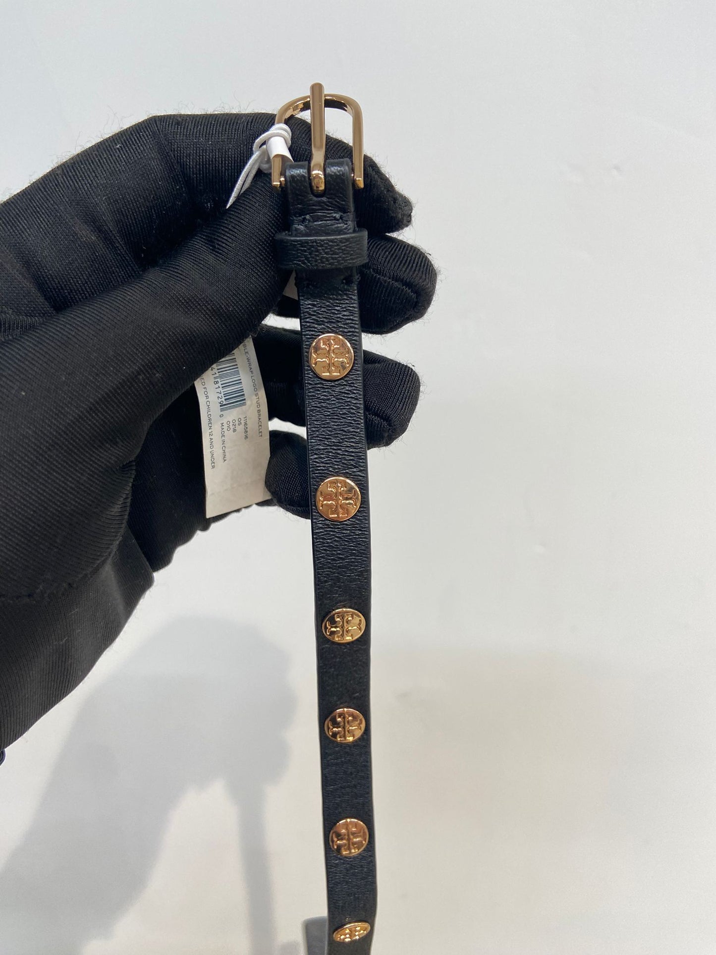 Tory burch 黑色雙圈手帶