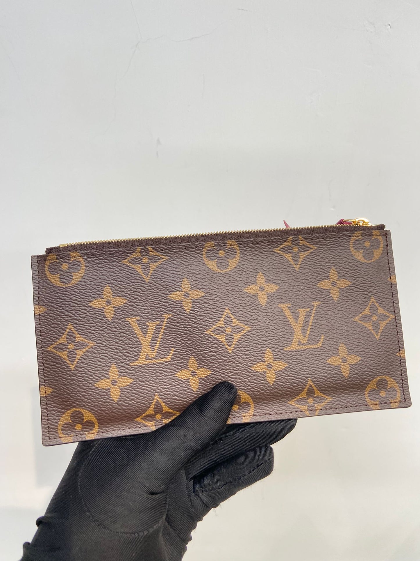 LV 老花/桃紅色 卡包兩件套 一Set