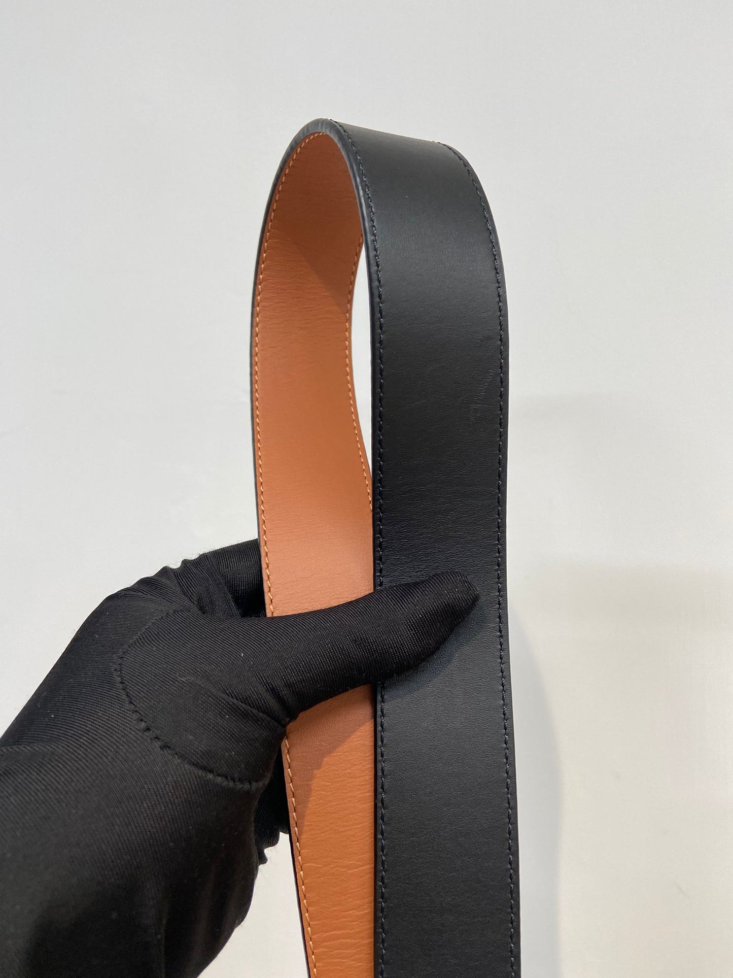 LOEWE 金扣雙面皮帶