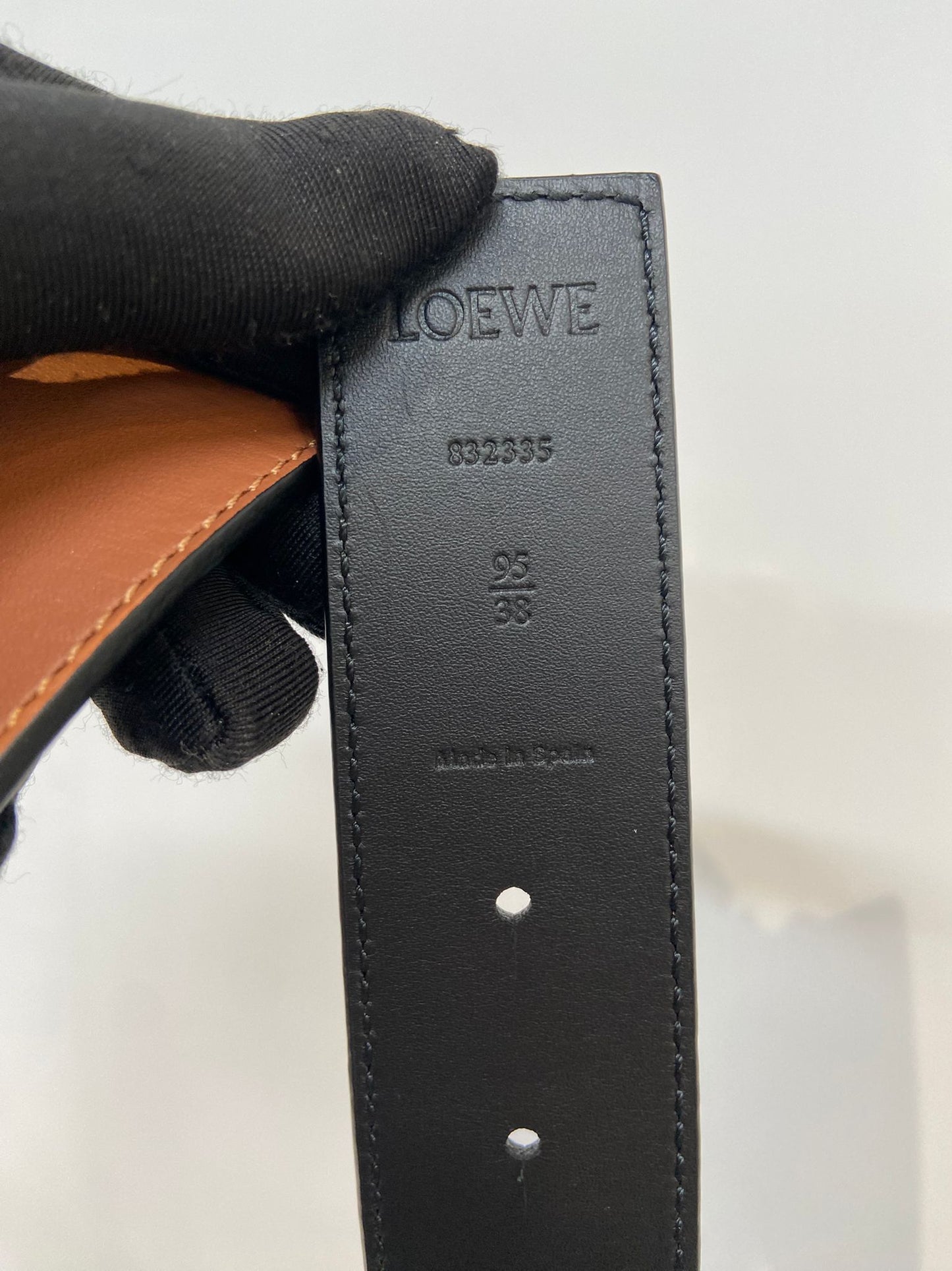 LOEWE 金扣雙面皮帶
