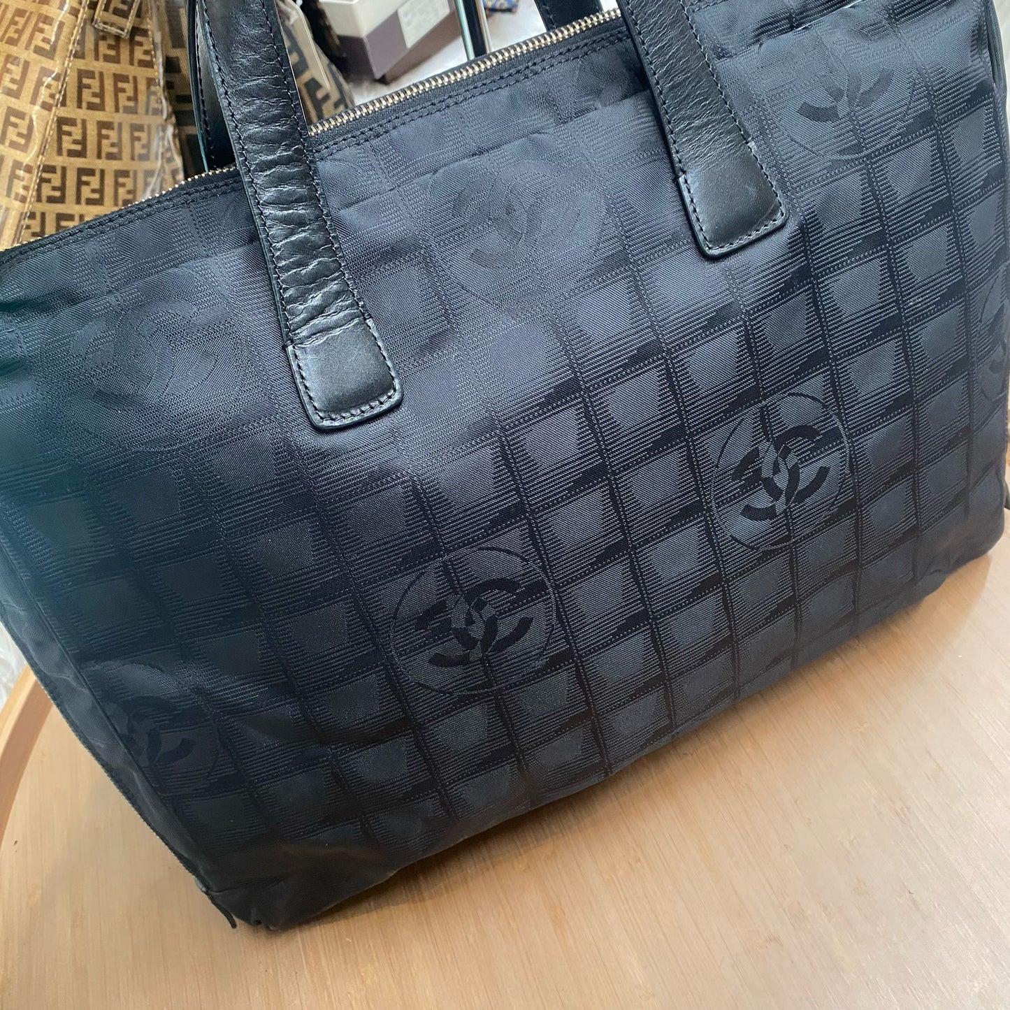 CHANEL 冰格Tote 有卡有貼
