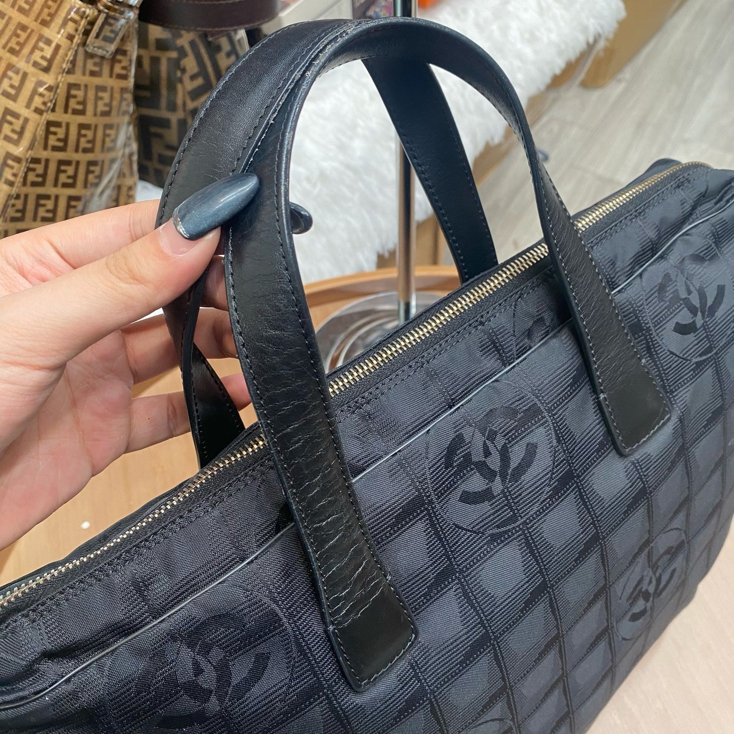 CHANEL 冰格Tote 有卡有貼