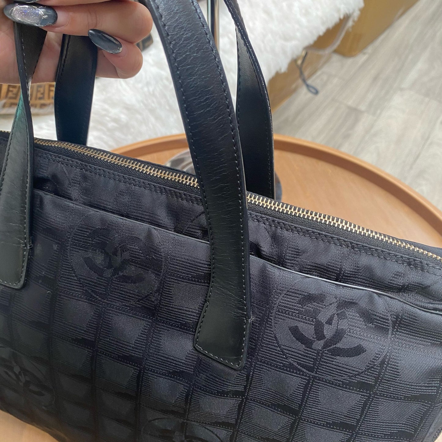 CHANEL 冰格Tote 有卡有貼