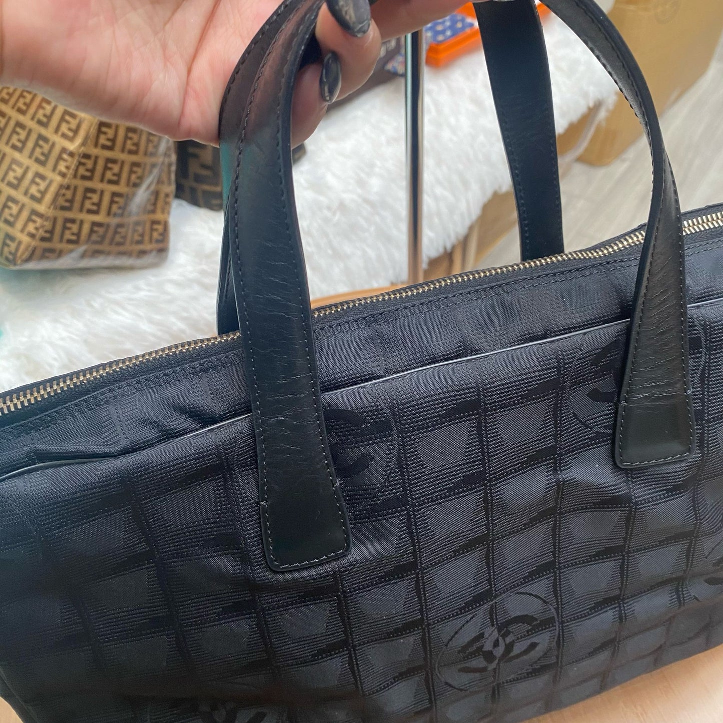 CHANEL 冰格Tote 有卡有貼