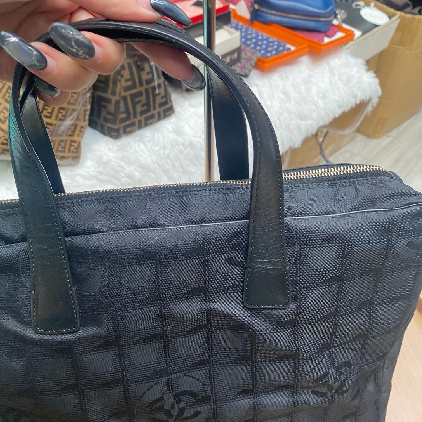 CHANEL 冰格Tote 有卡有貼