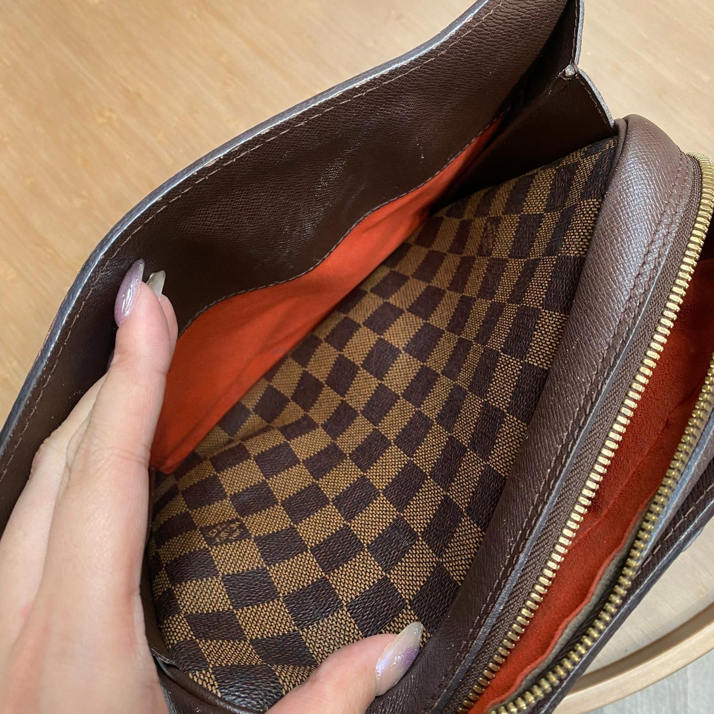 LV 棋盤袋