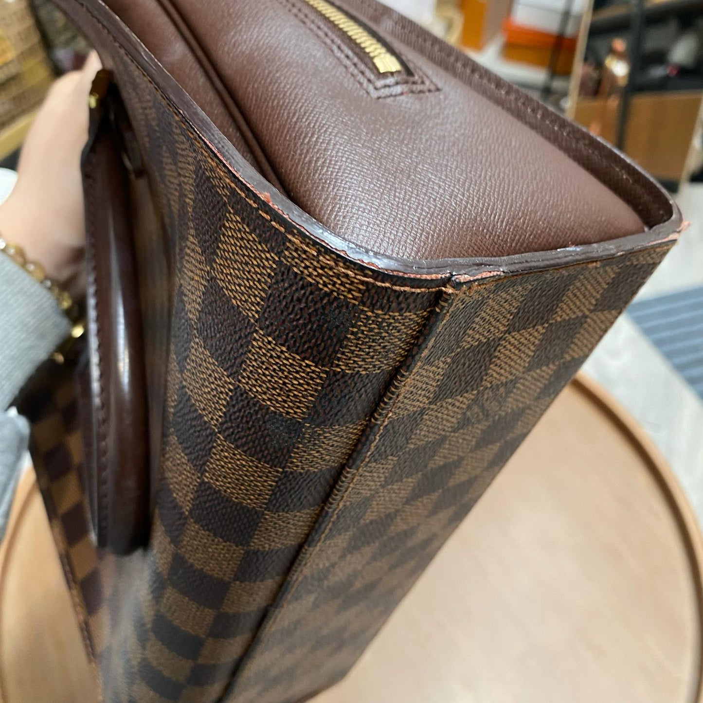 LV 棋盤袋