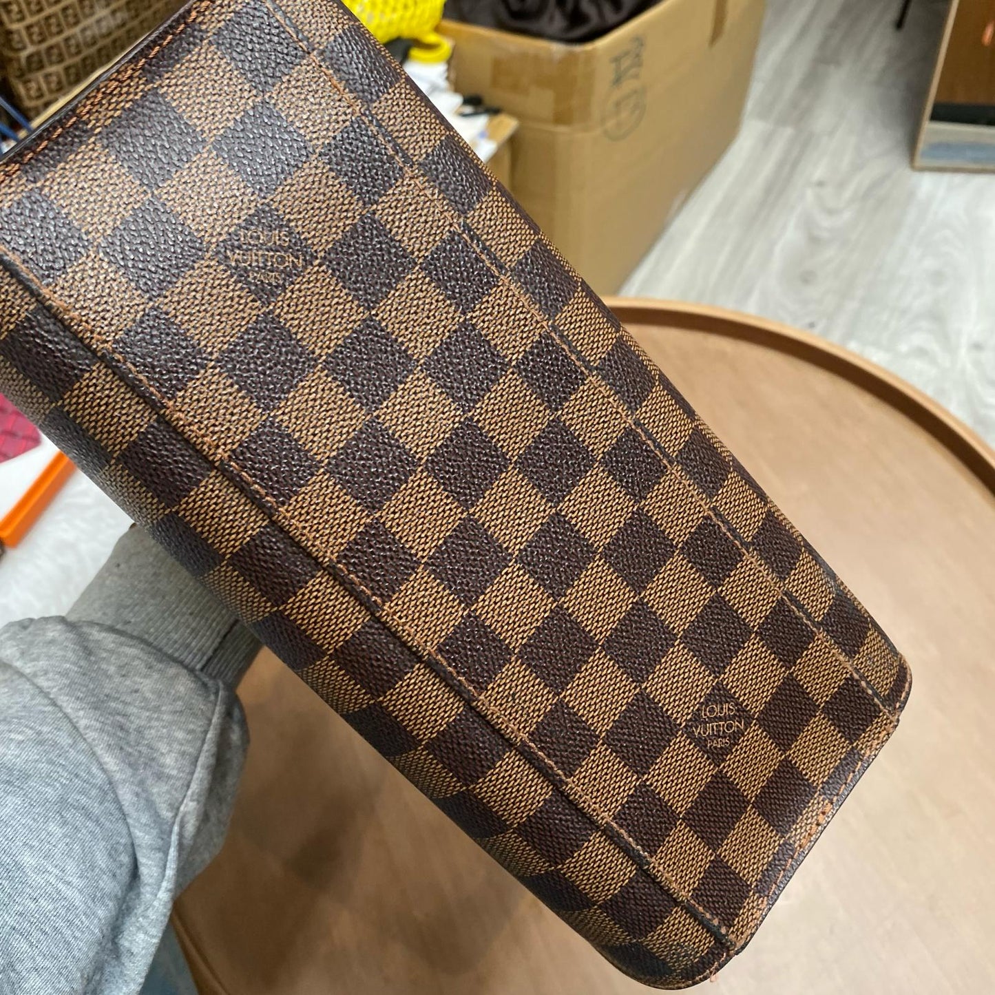 LV 棋盤袋