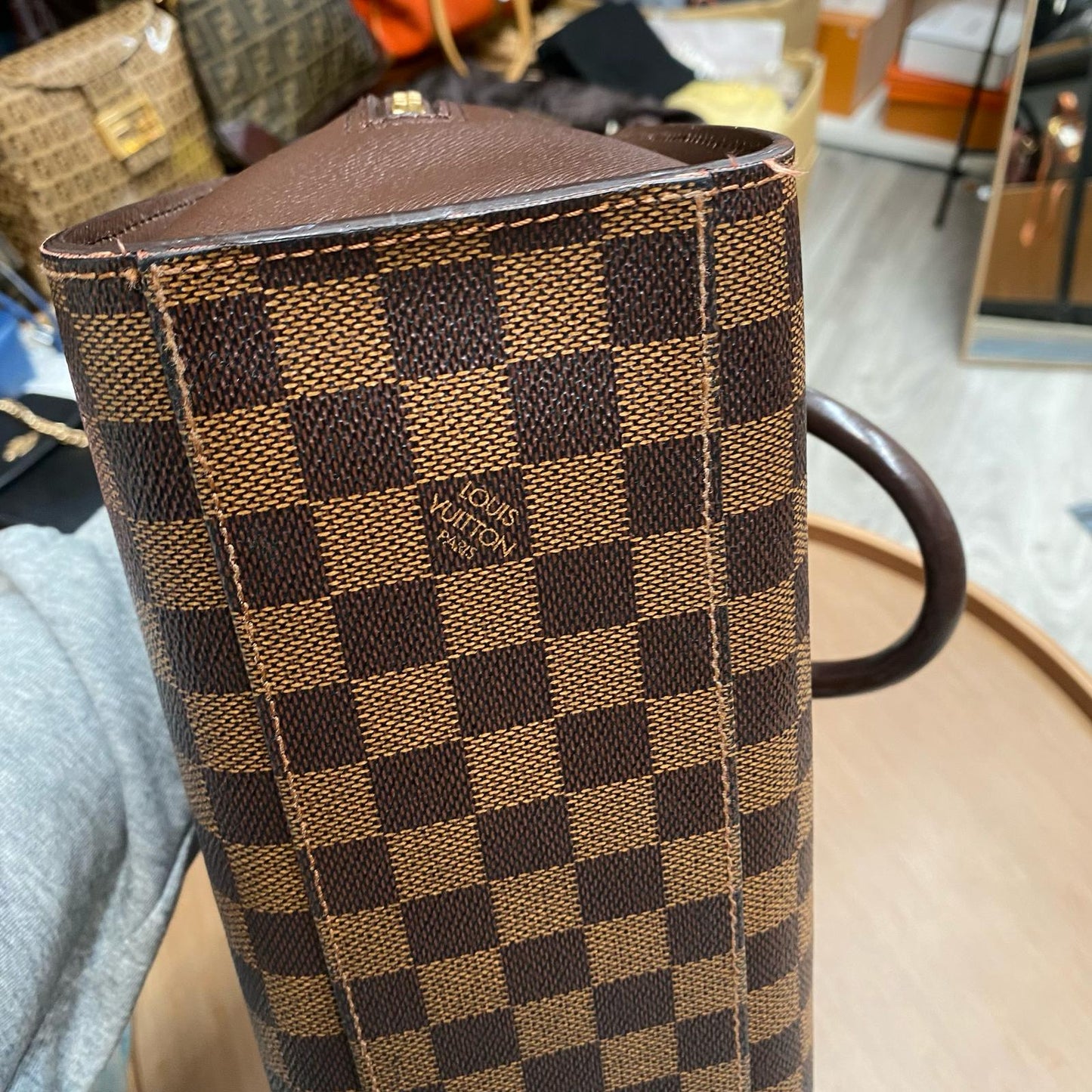 LV 棋盤袋