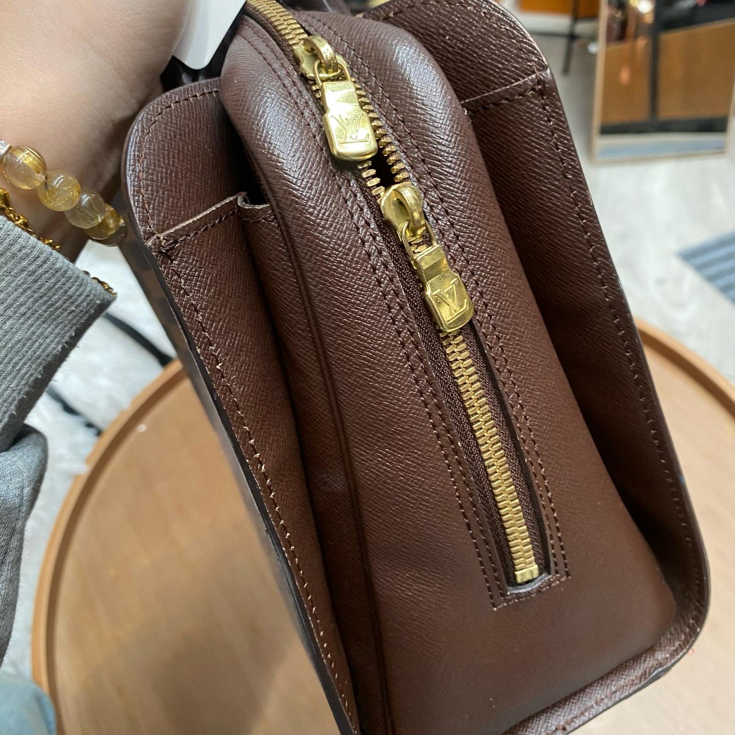 LV 棋盤袋
