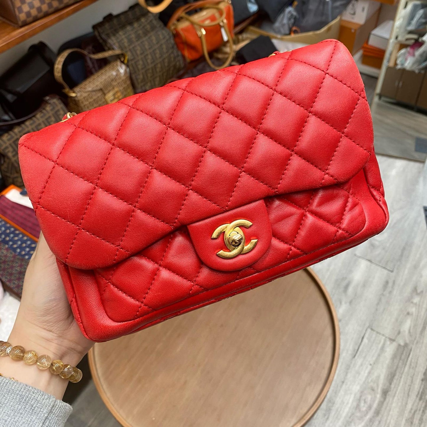 CHANEL 2way Chain Bag