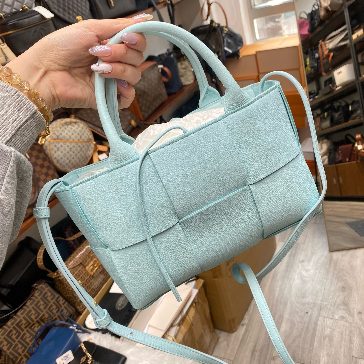 BOTTEGA VENTEA (BV) Mini Arco Tote