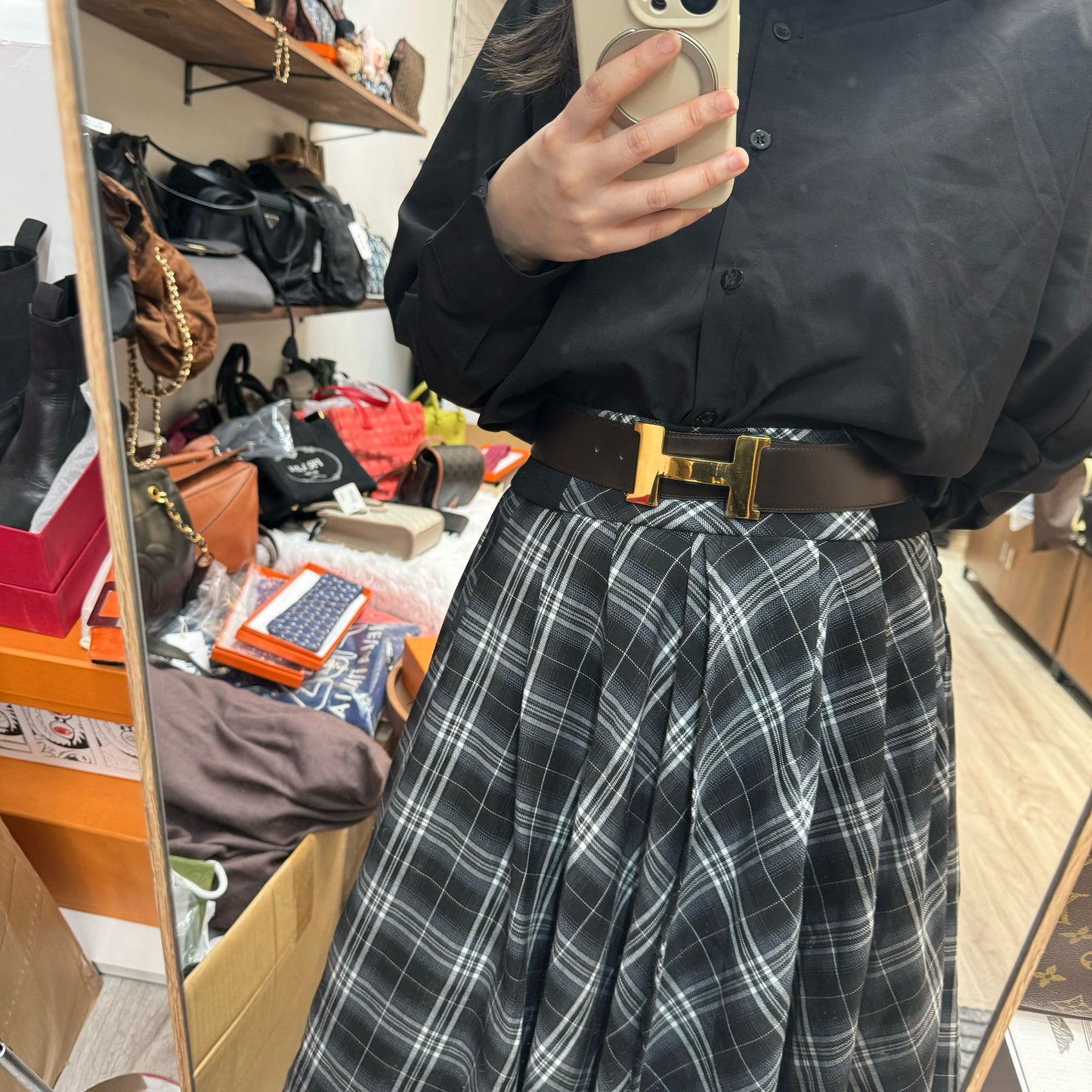 Hermes 皮帶