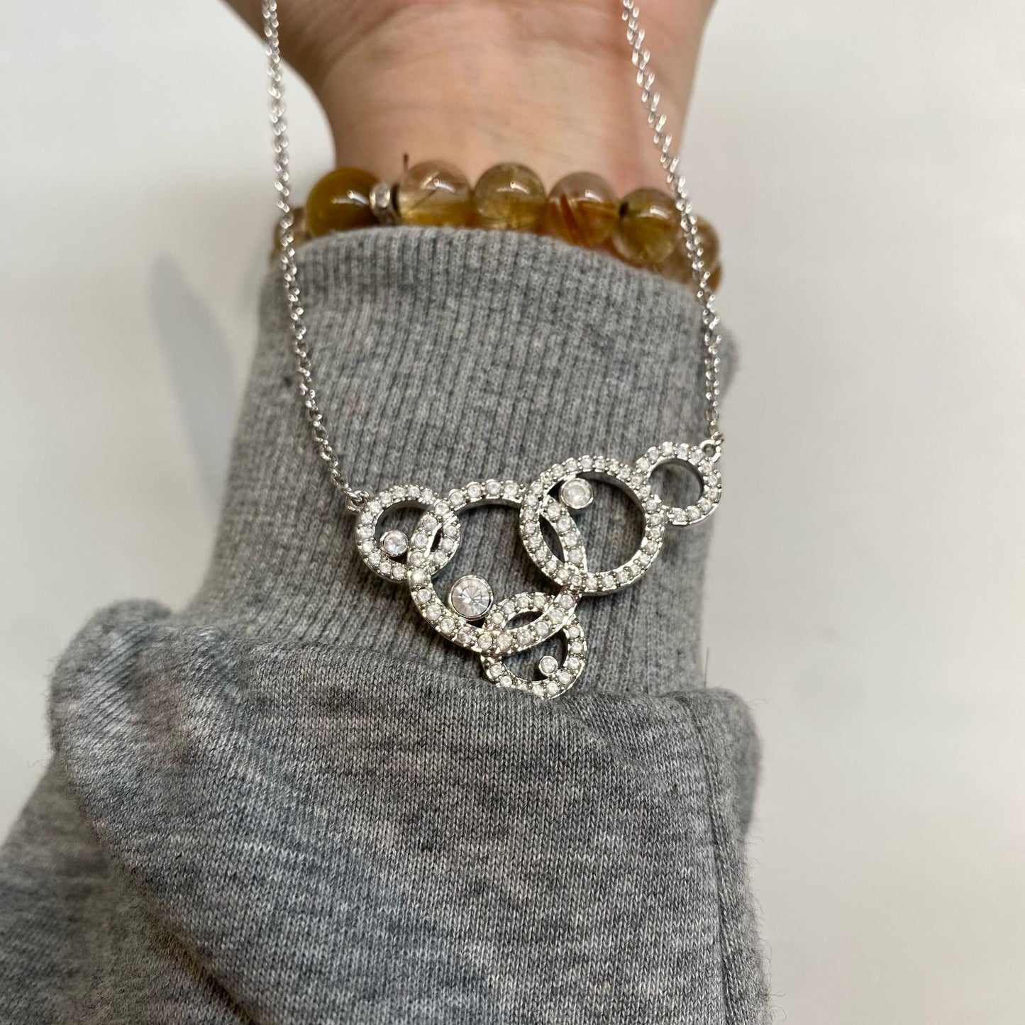 SWAROVSKI 多鑽頸鏈