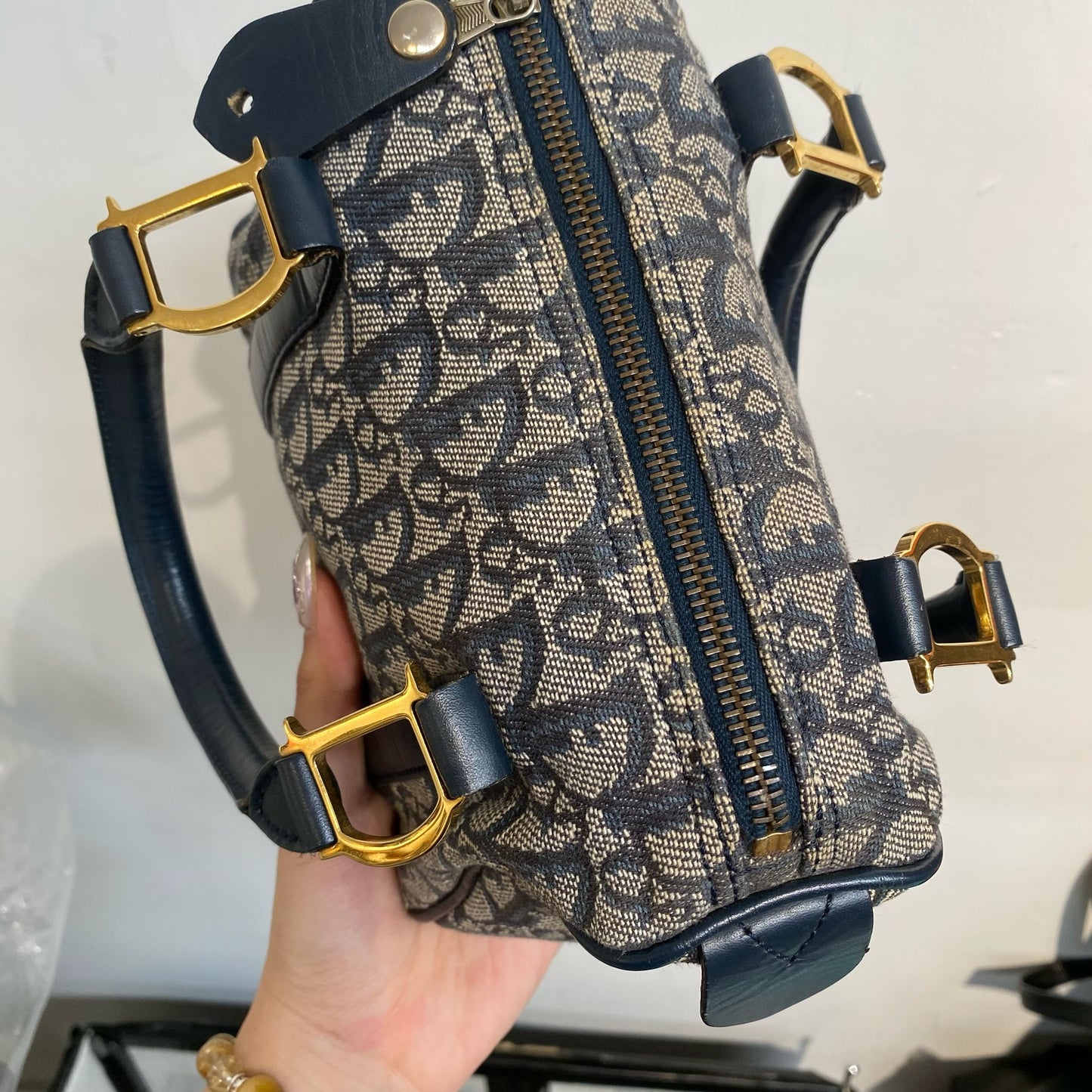 Dior老花小Boston