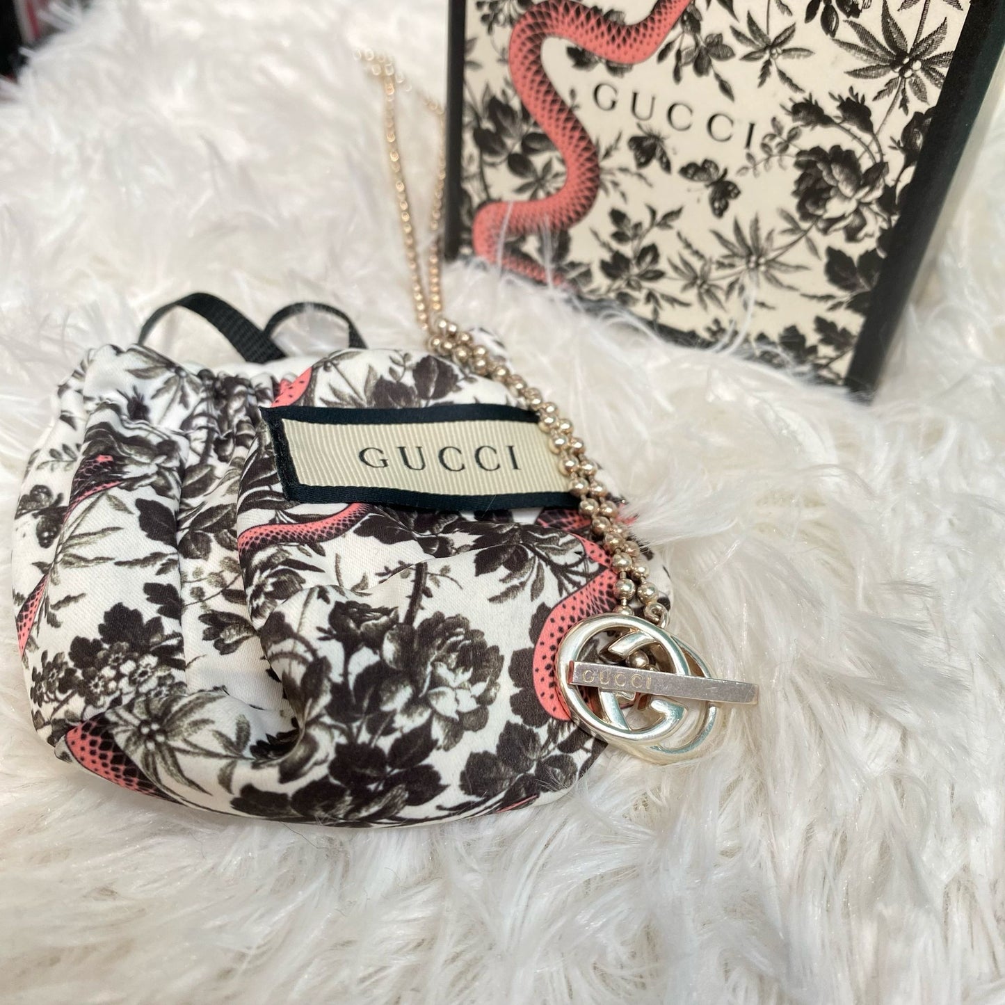 Gucci頸鏈 有盒有塵袋