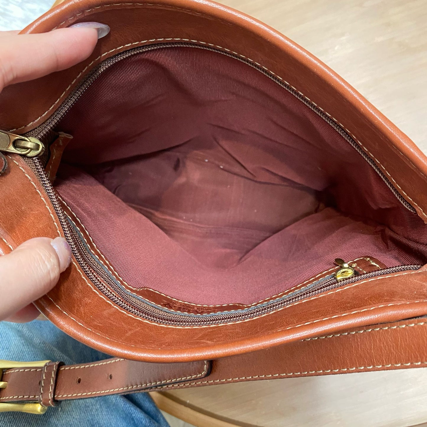 Bally 啡色斜孭袋
