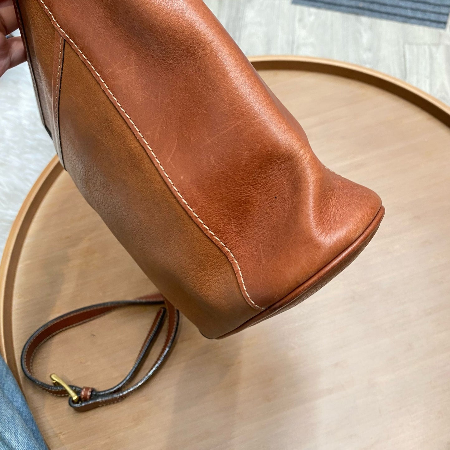 Bally 啡色斜孭袋