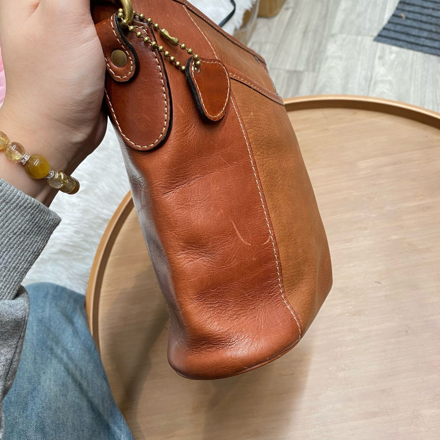 Bally 啡色斜孭袋