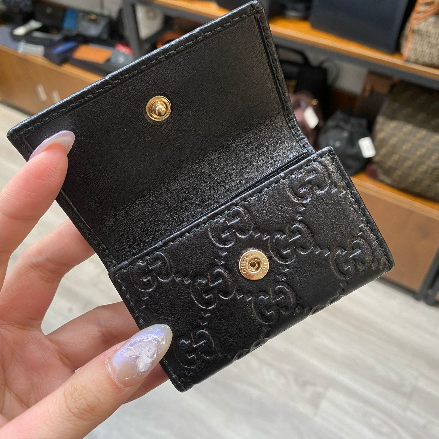 Gucci 黑色鎖匙包