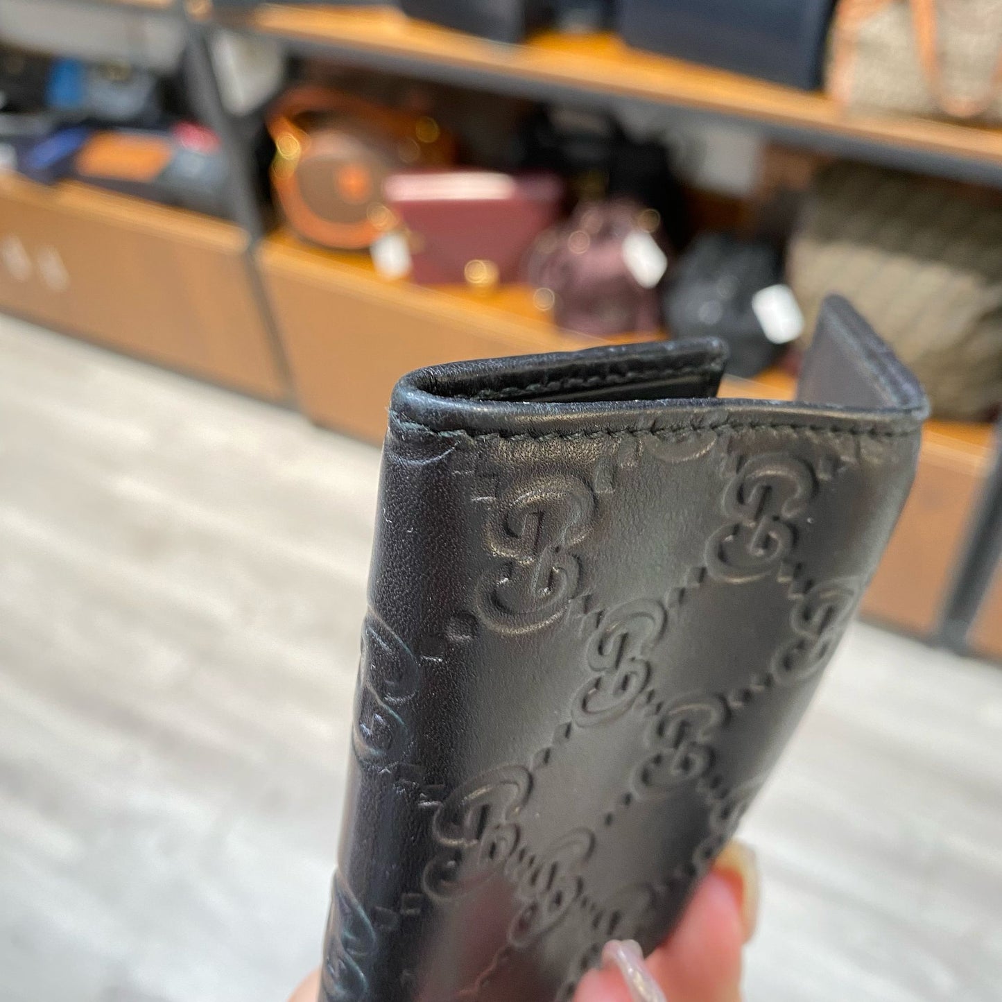 Gucci 黑色鎖匙包