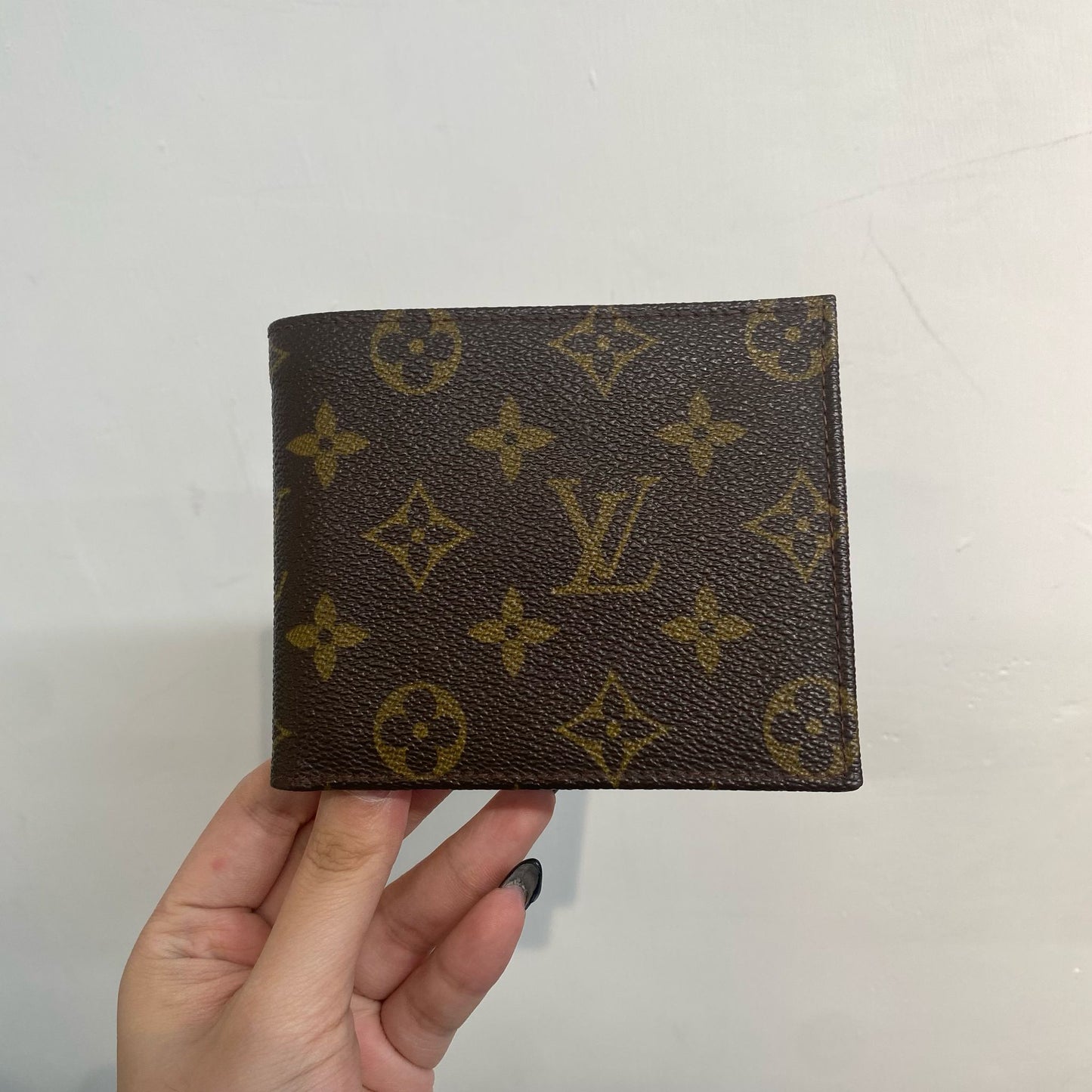 LV 老花短銀包