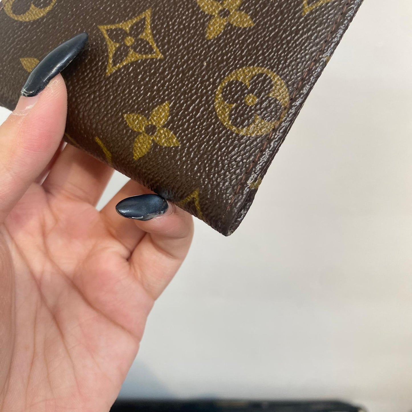 LV 老花短銀包