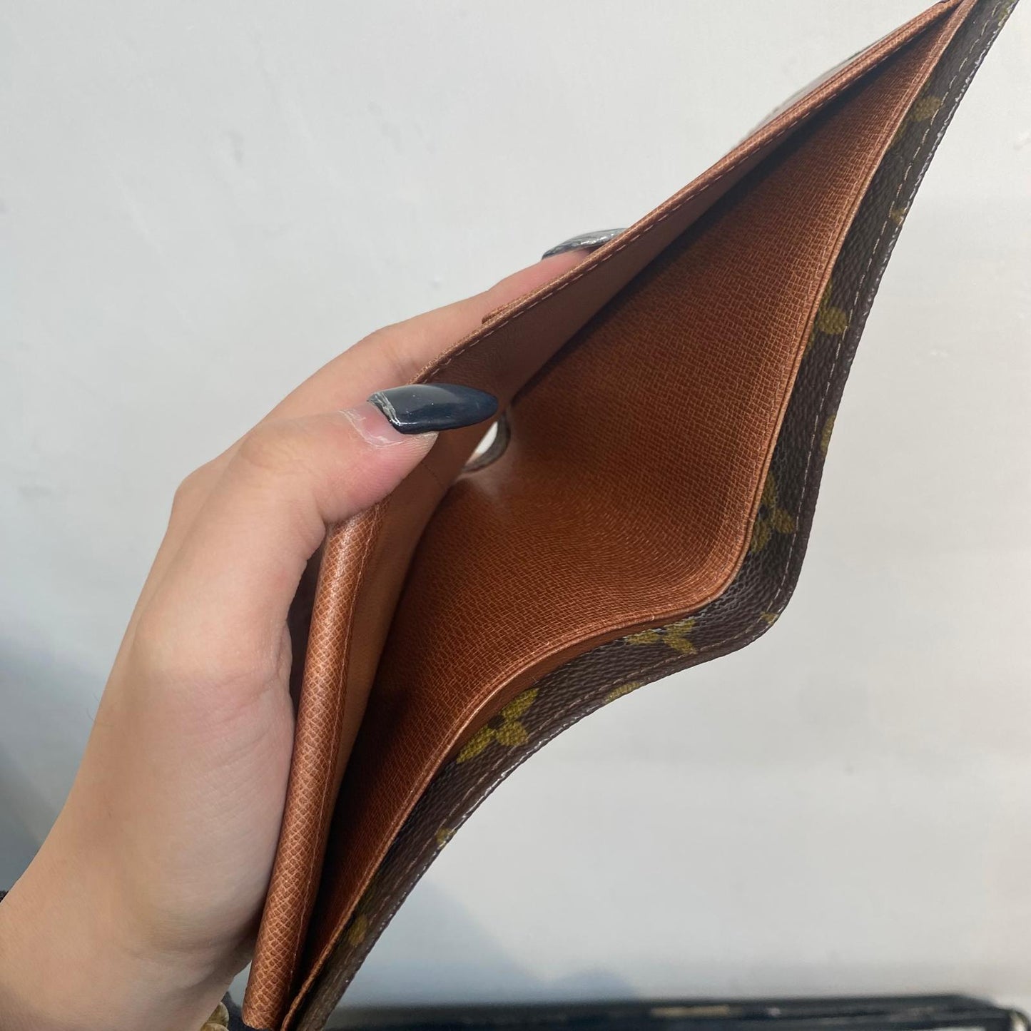 LV 老花短銀包