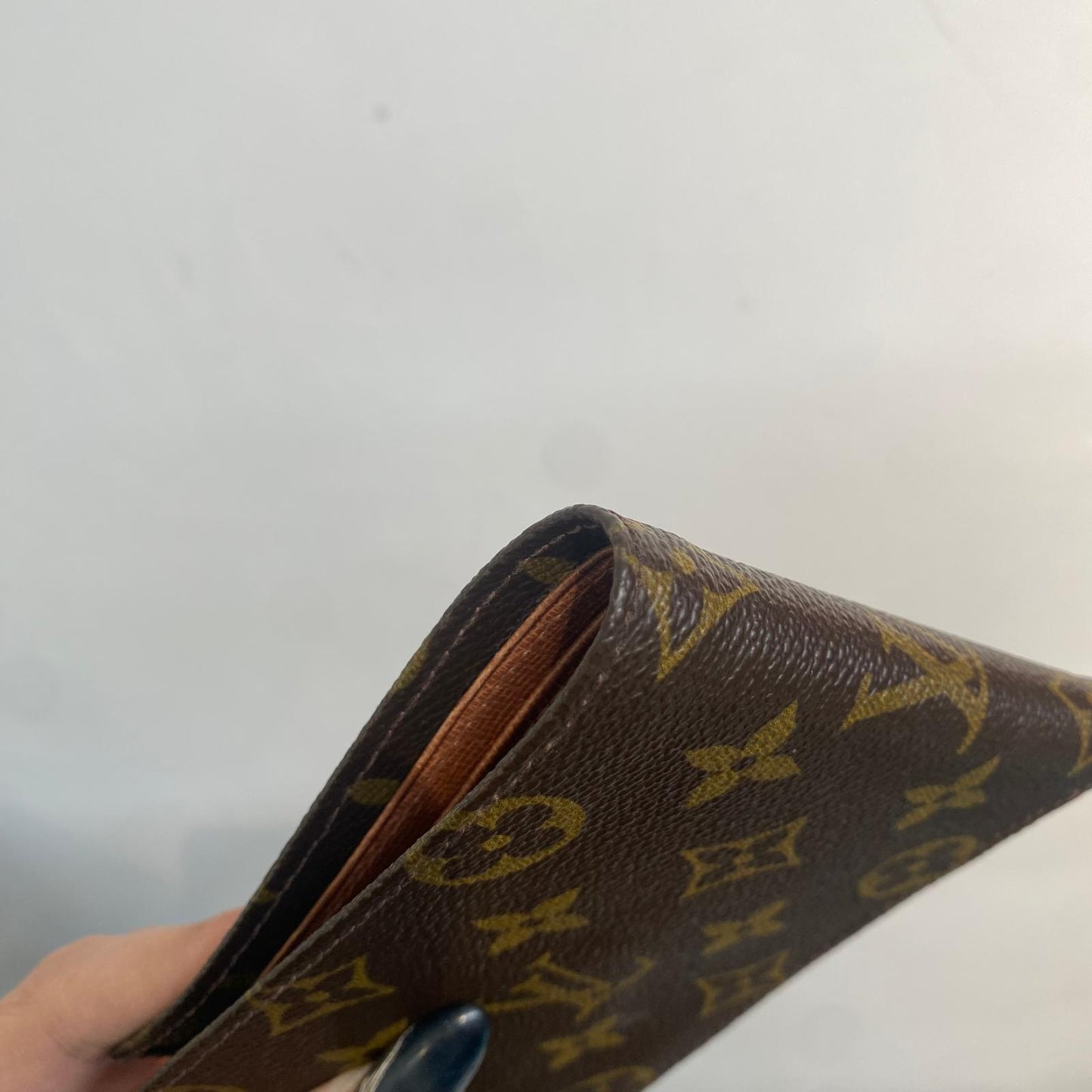 LV 老花短銀包