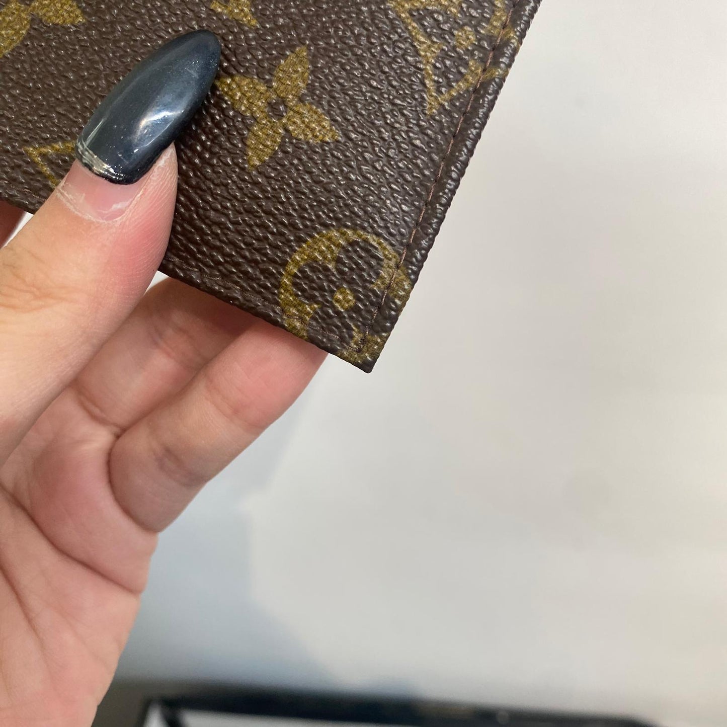 LV 老花短銀包