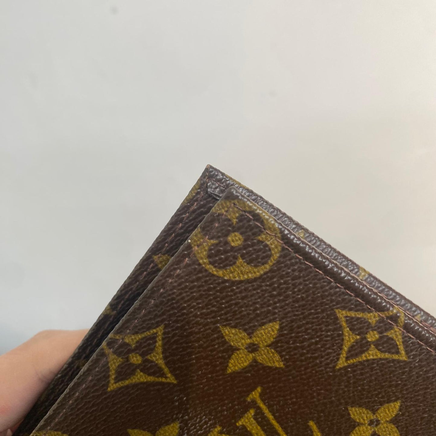 LV 老花短銀包