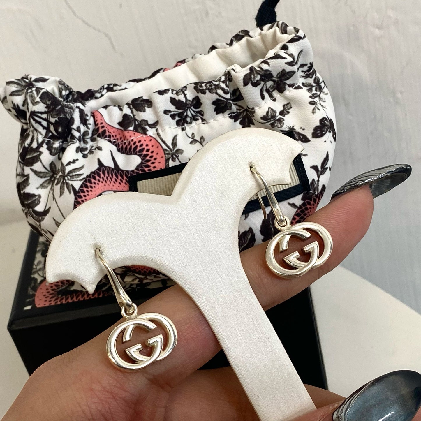 Gucci耳環 有盒有塵袋