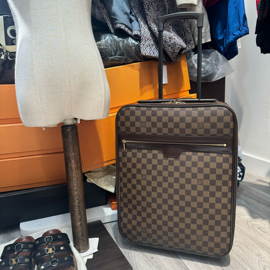 LV 棋盤行李箱 N23293