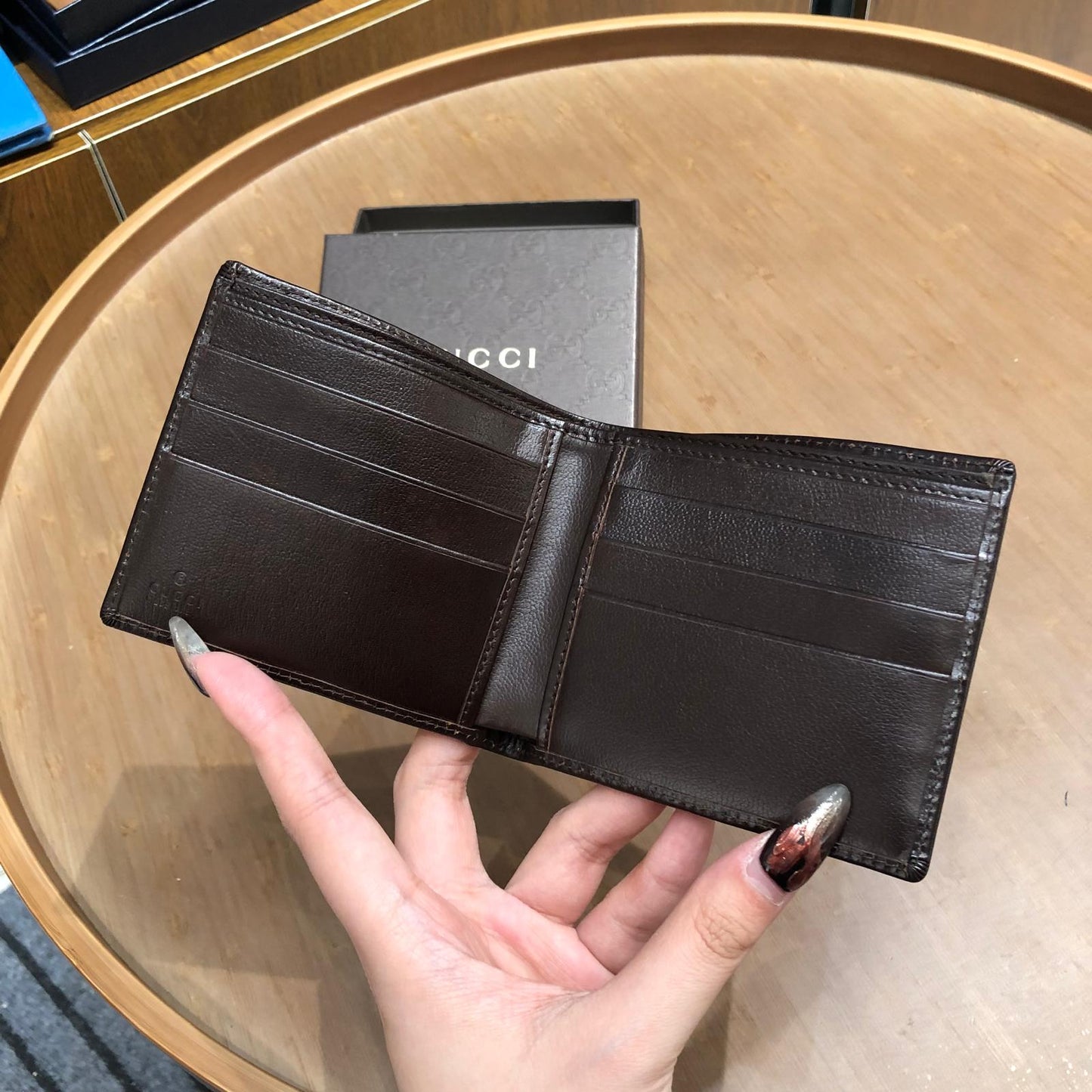 GUCCI銀包 有盒
