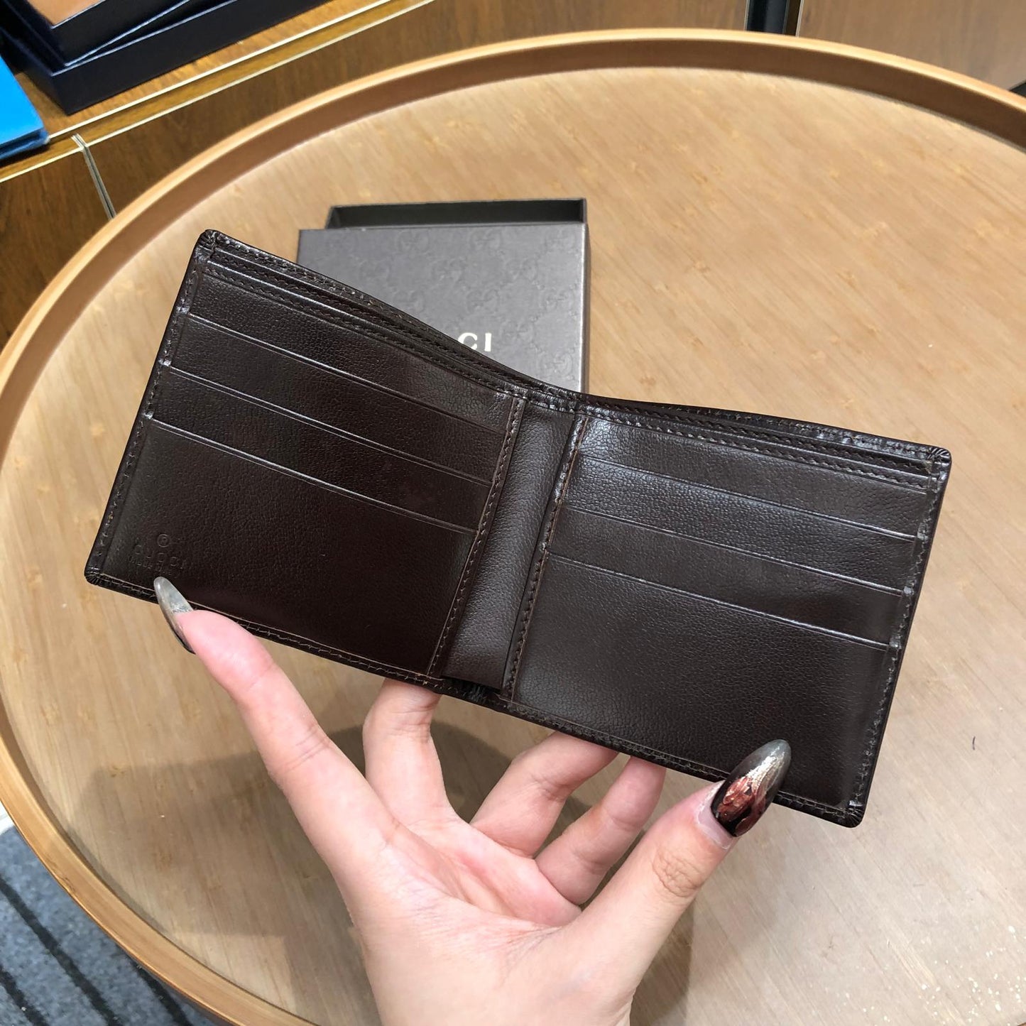 GUCCI銀包 有盒