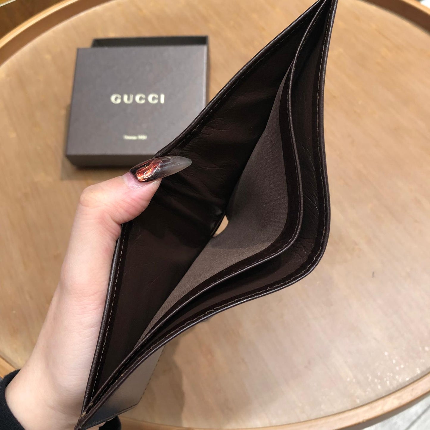 GUCCI銀包 有盒