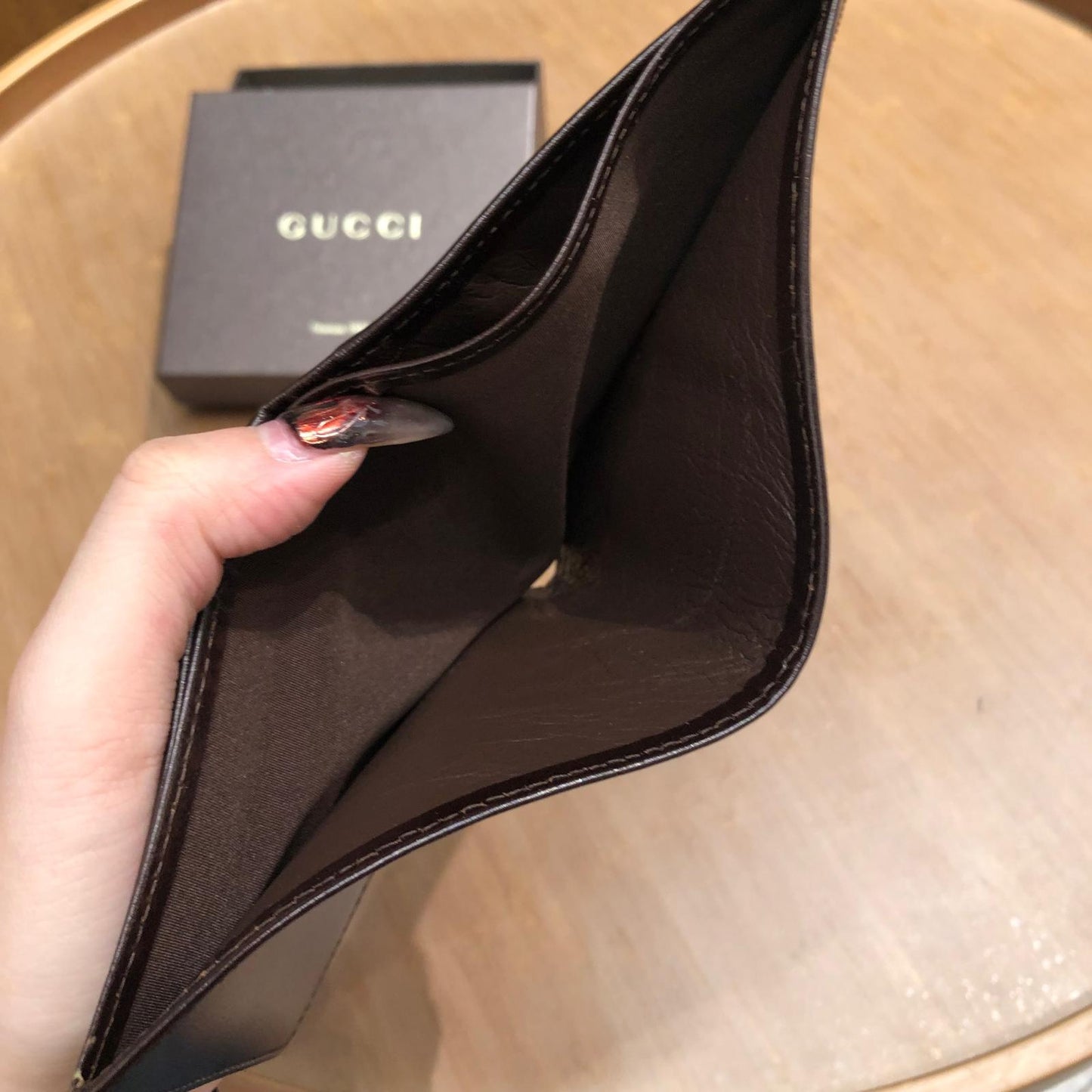 GUCCI銀包 有盒