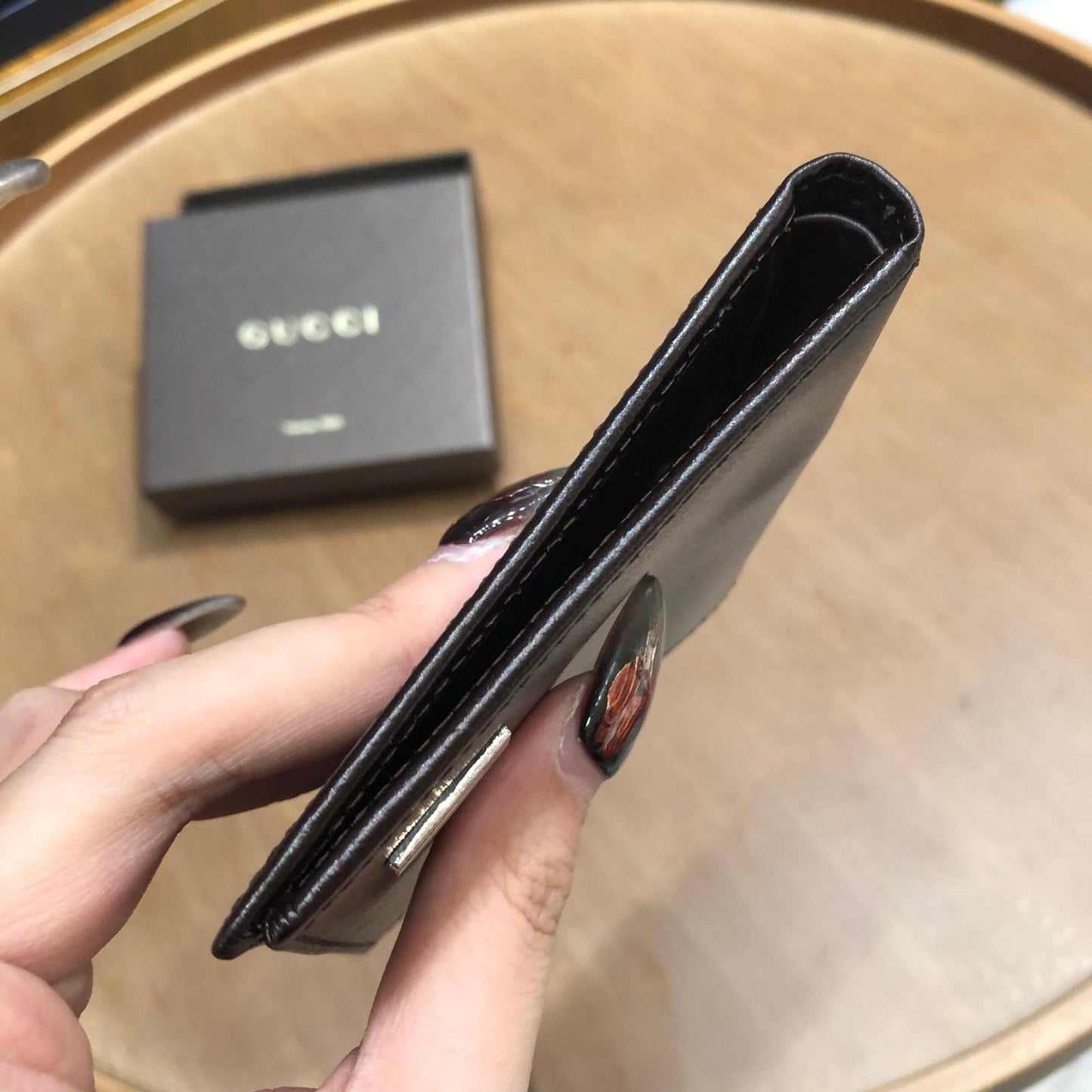 GUCCI銀包 有盒